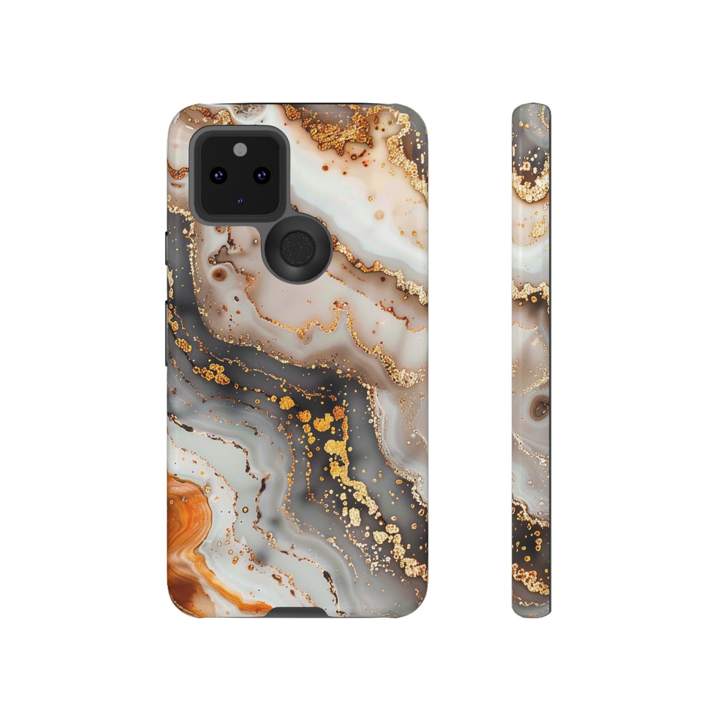 Gold Agate Tough Phone Case