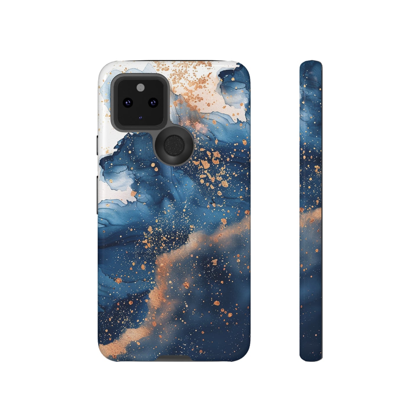 Blue Watercolors Tough Phone Case