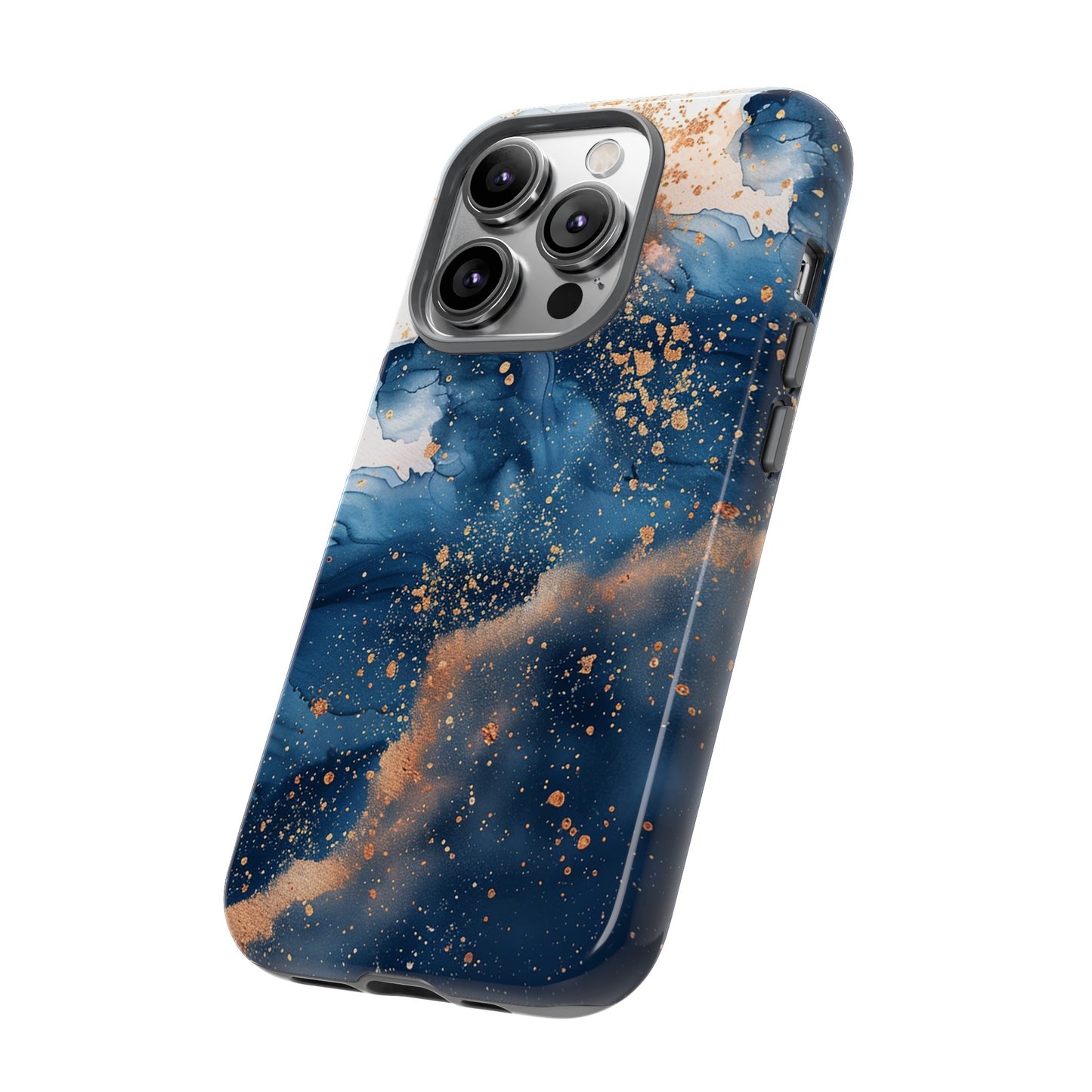 Blue Watercolors Tough Phone Case