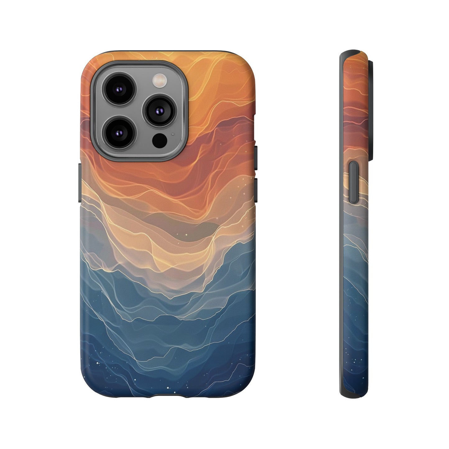 Color Waves Tough Phone Case