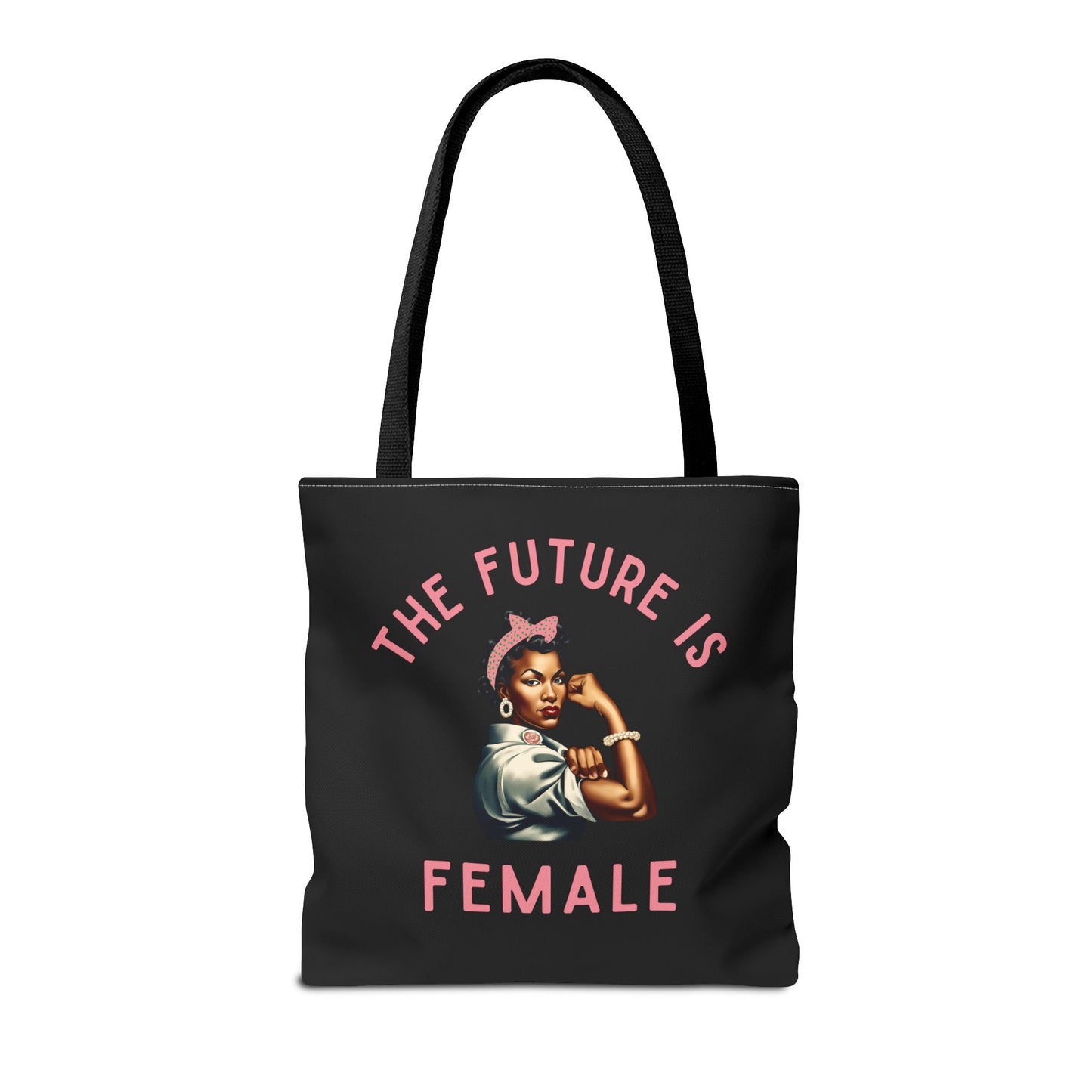 4 The Future is Female Black Tote Bag