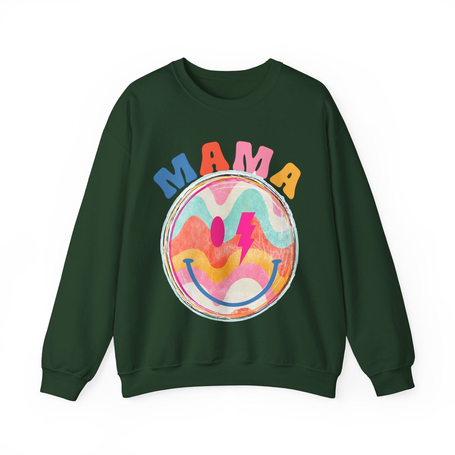 Retro 70's MAMA Unisex Crewneck Sweatshirt