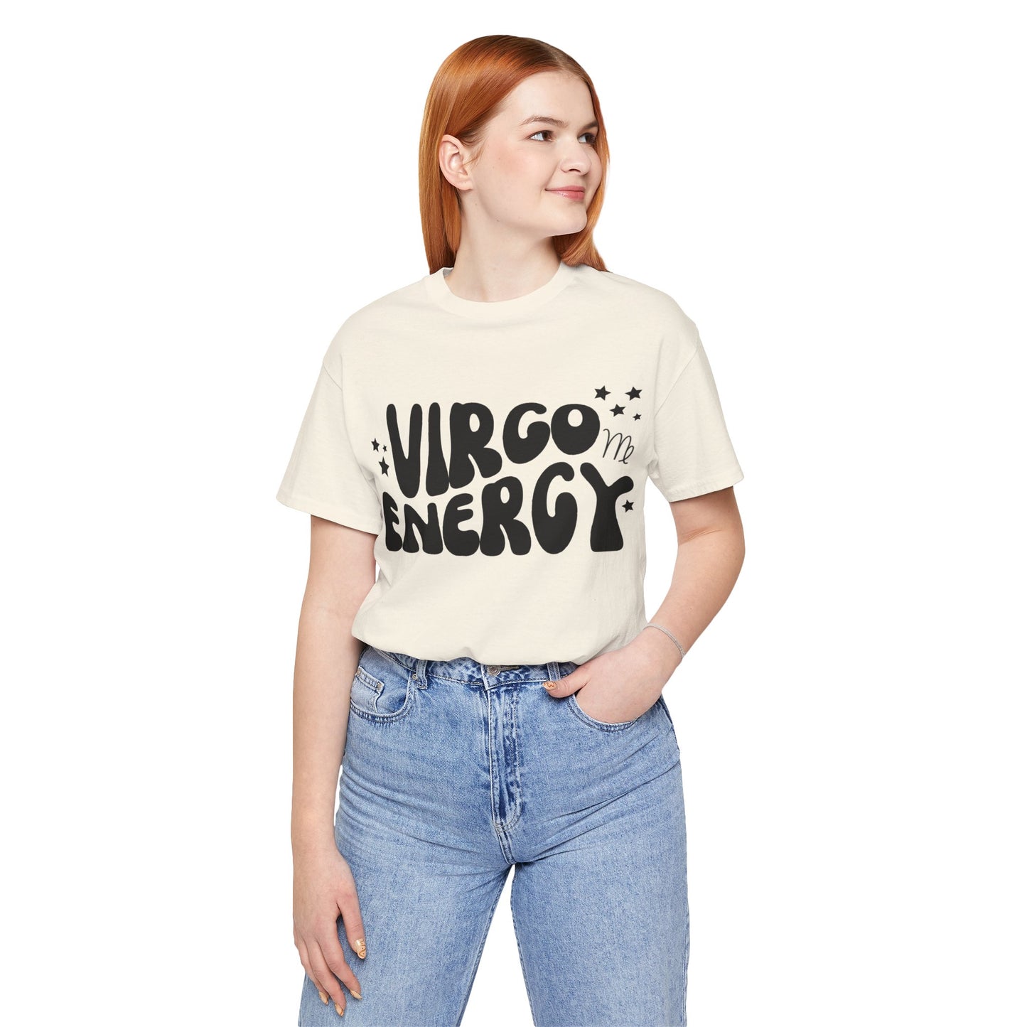 Virgo Energy Unisex Jersey Short Sleeve Tee