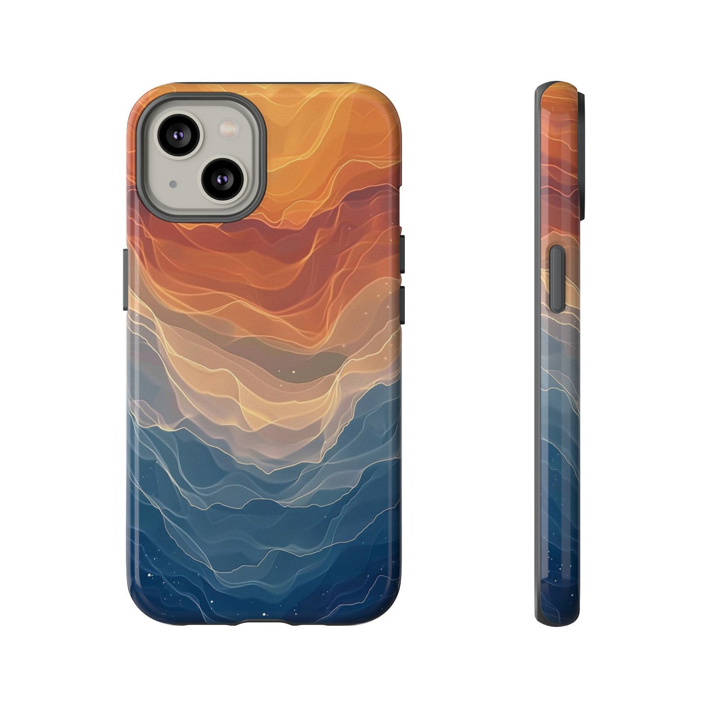 Color Waves Tough Phone Case