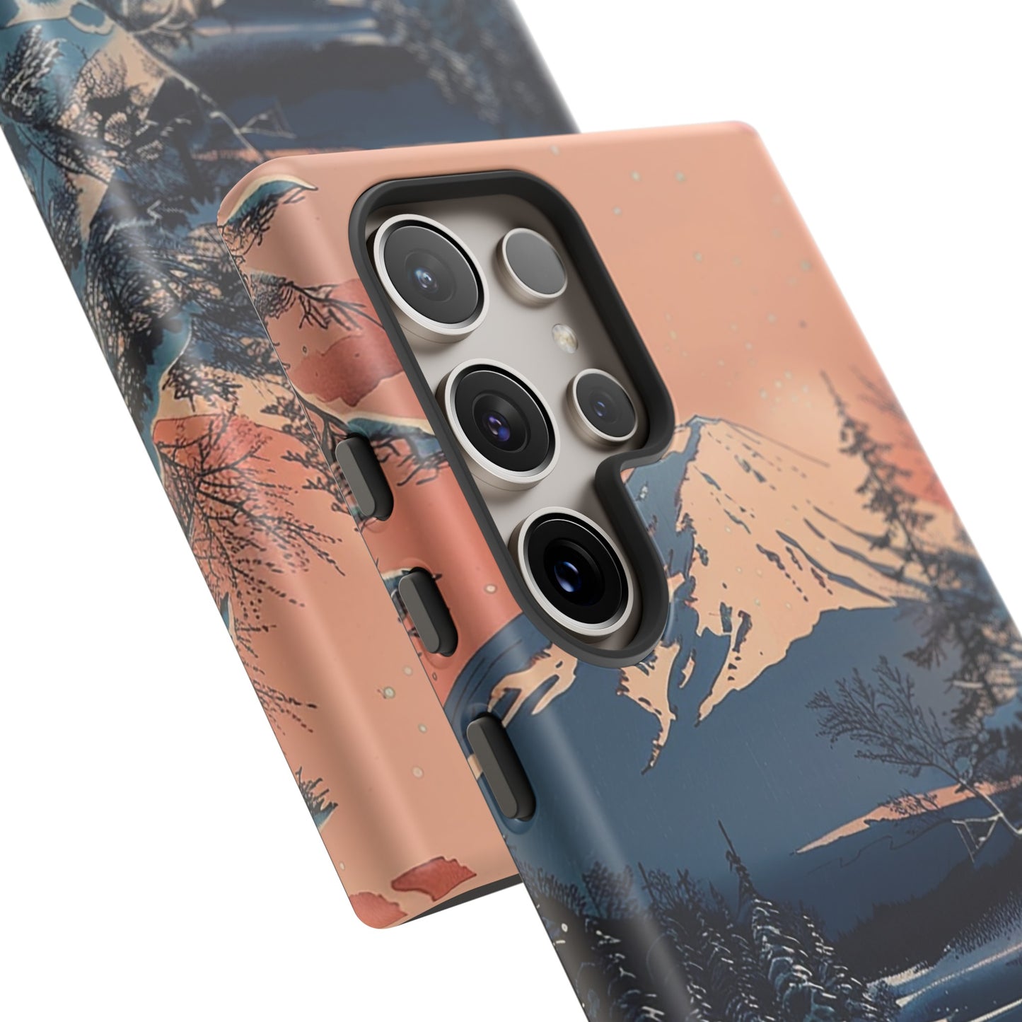 Snow Covered Mountain Tough Phone Case