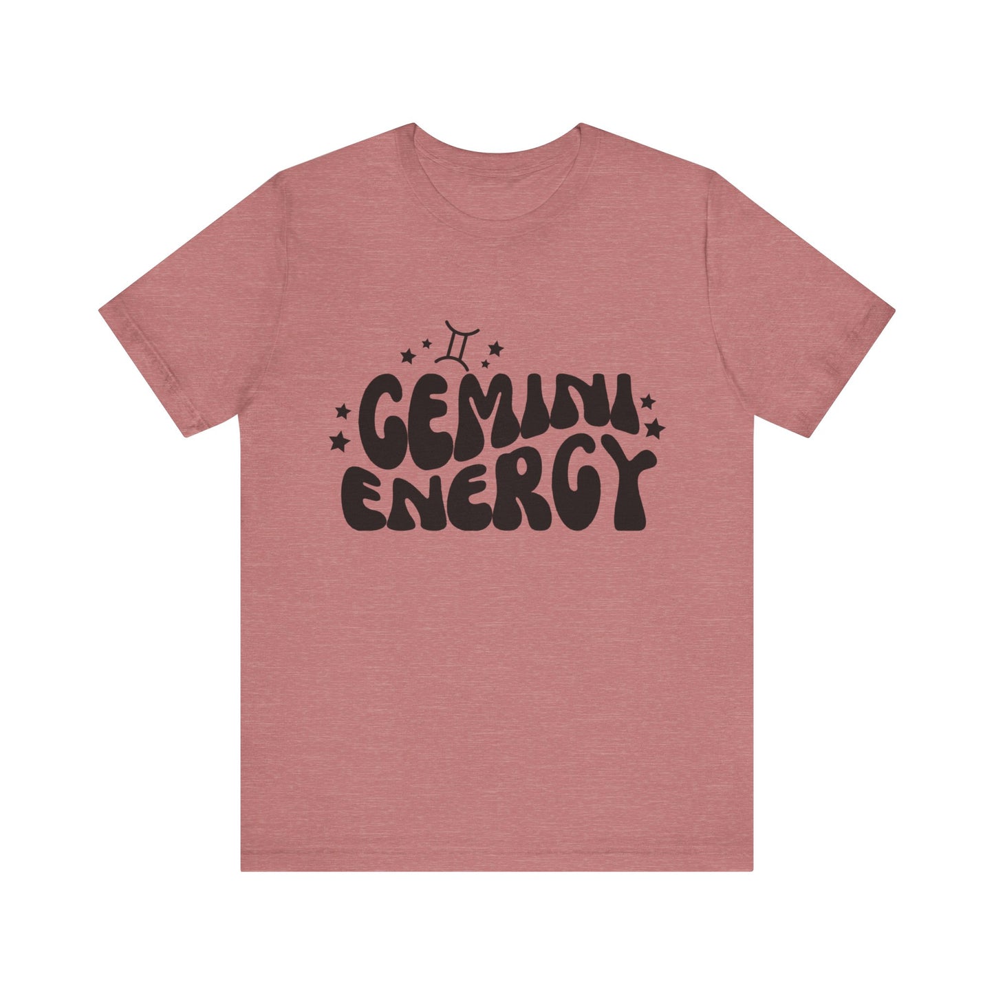 Gemini Energy Unisex Jersey Short Sleeve Tee