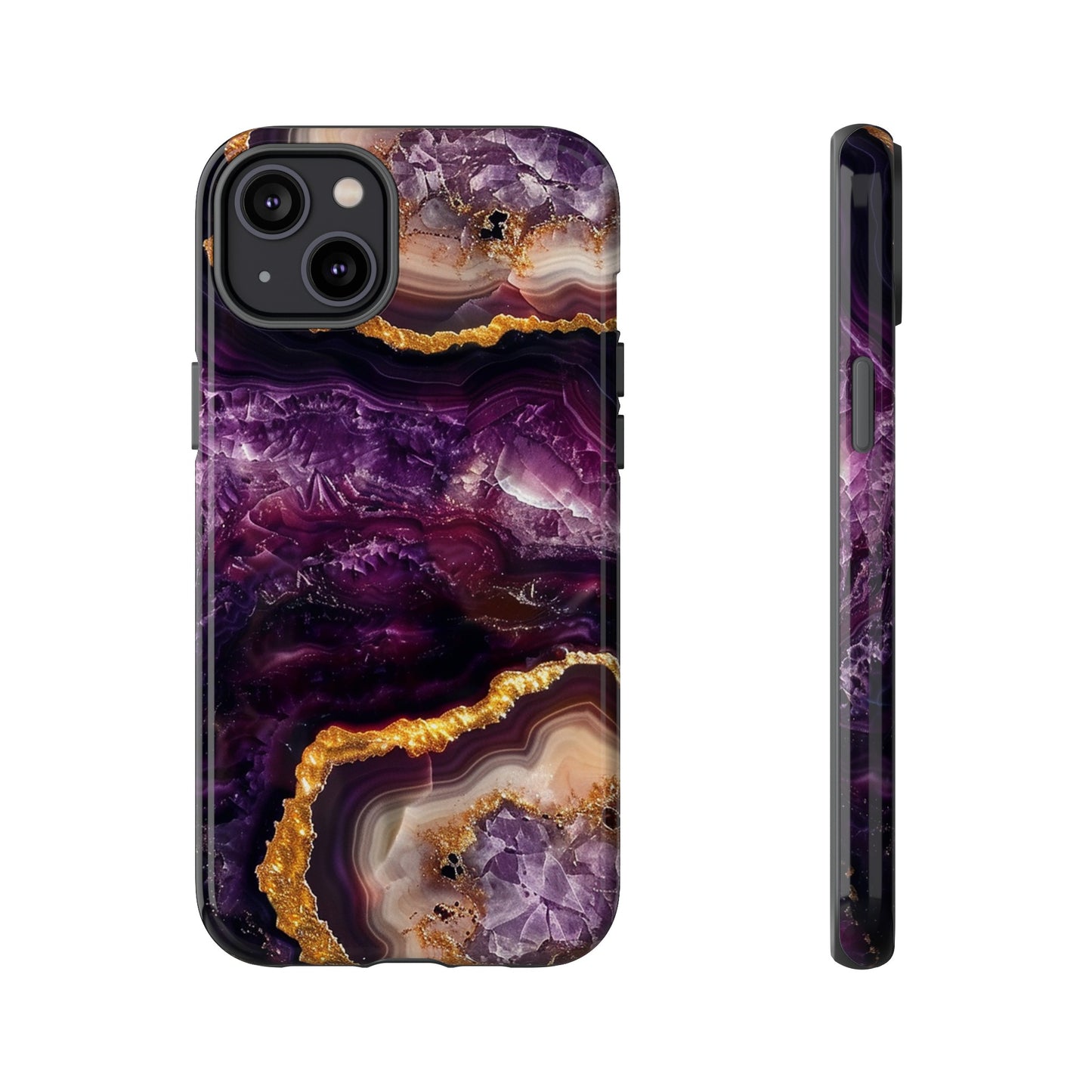 Purple Agate Tough Phone Case