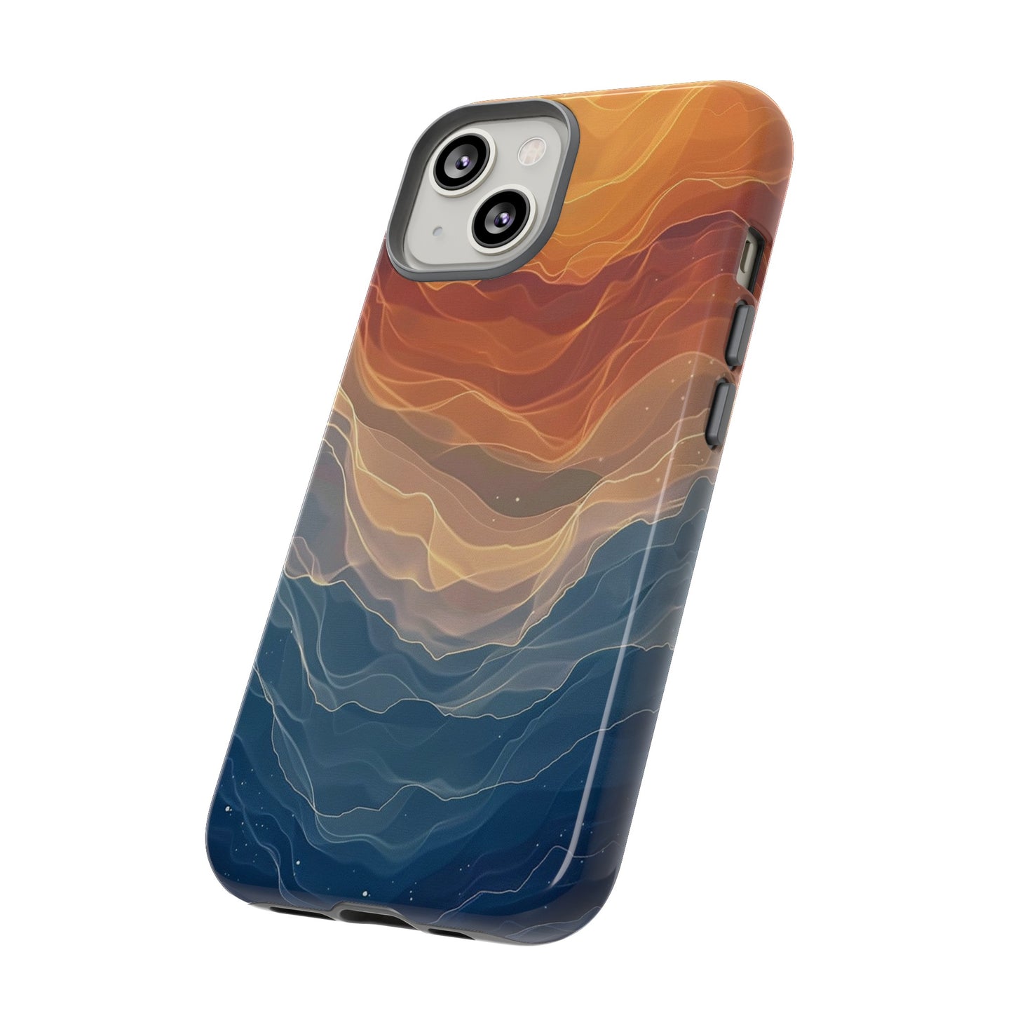 Color Waves Tough Phone Case