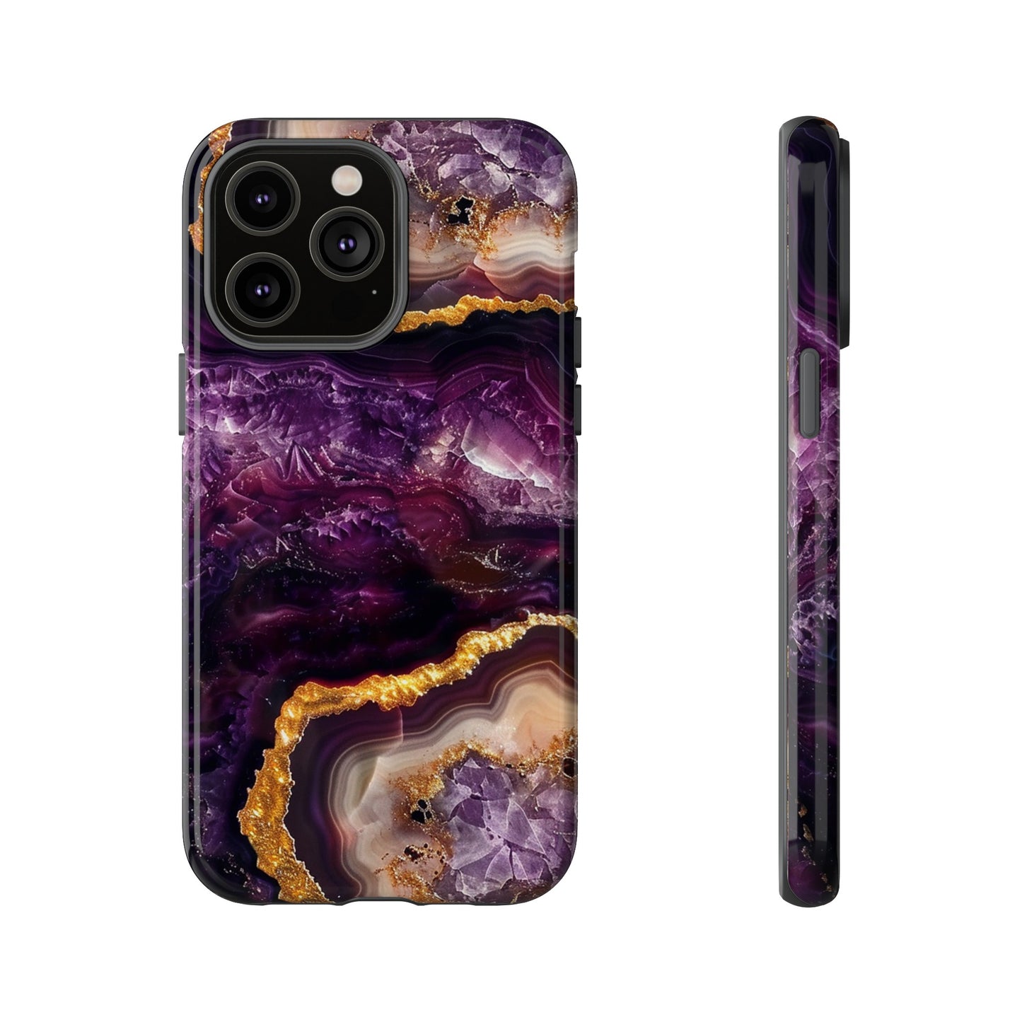 Purple Agate Tough Phone Case