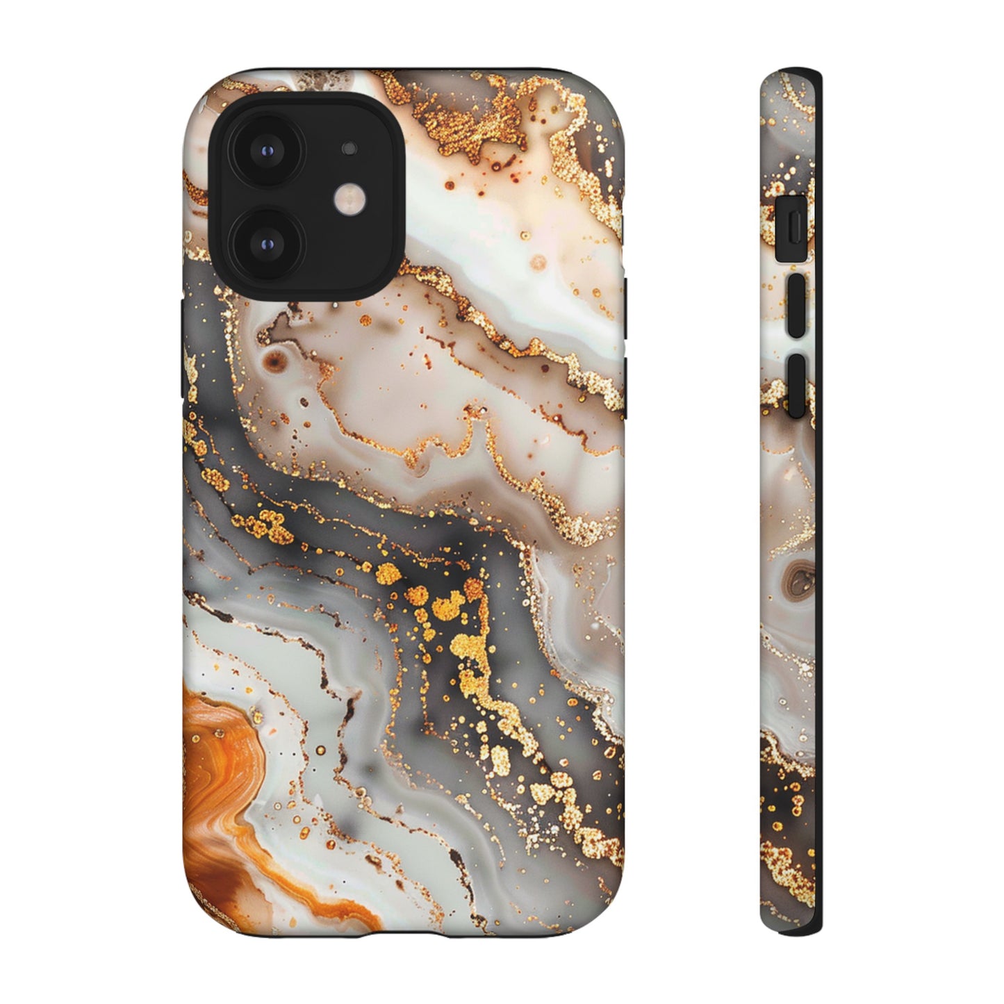 Gold Agate Tough Phone Case