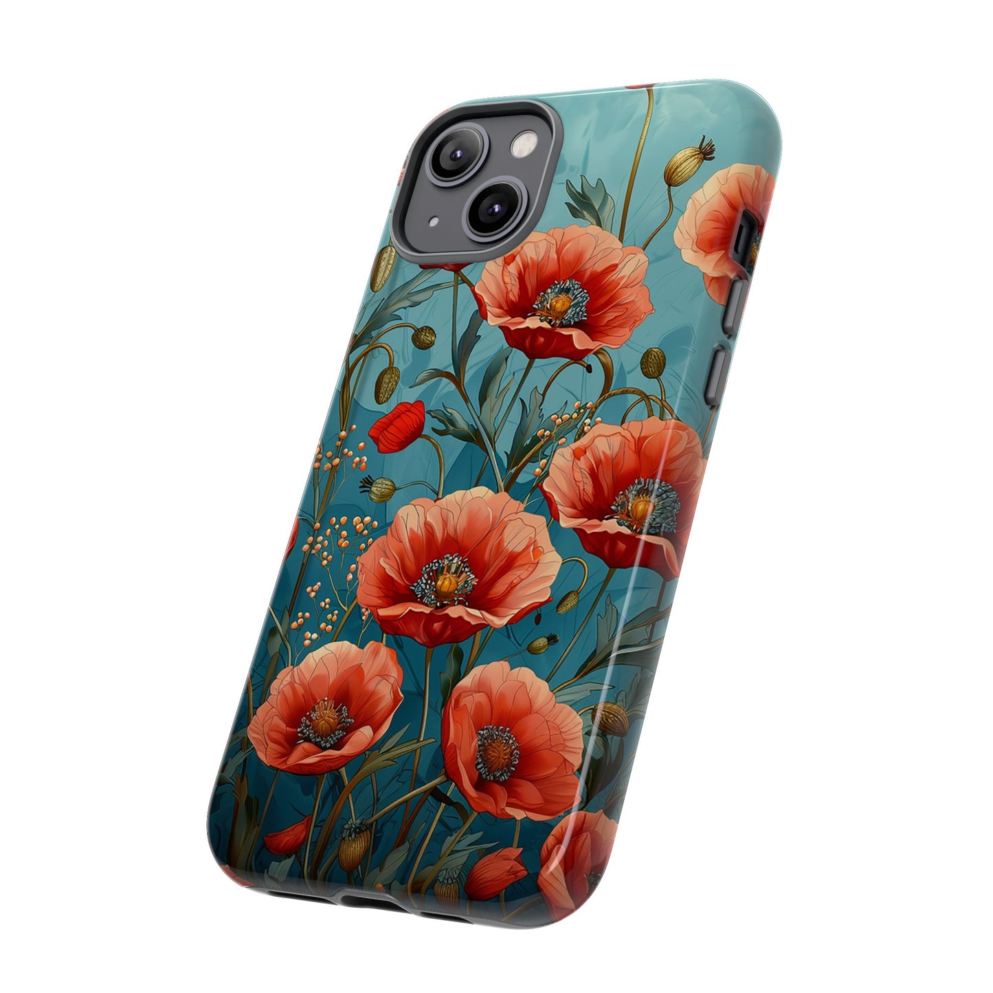 Poppies Tough Phone Case