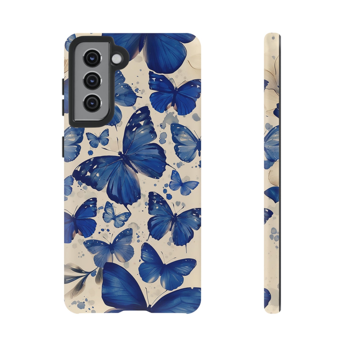 Blue Butterfly Tough Phone Case