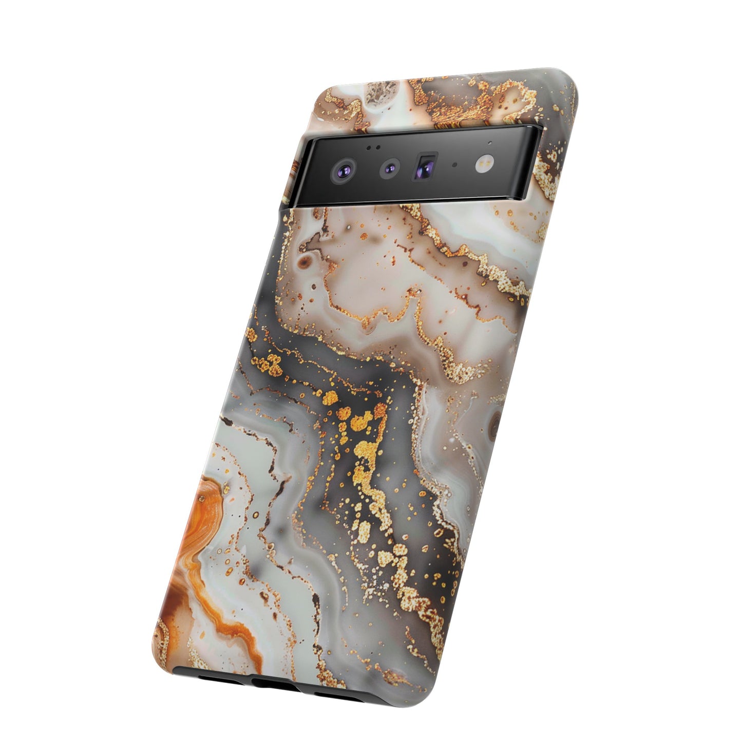 Gold Agate Tough Phone Case