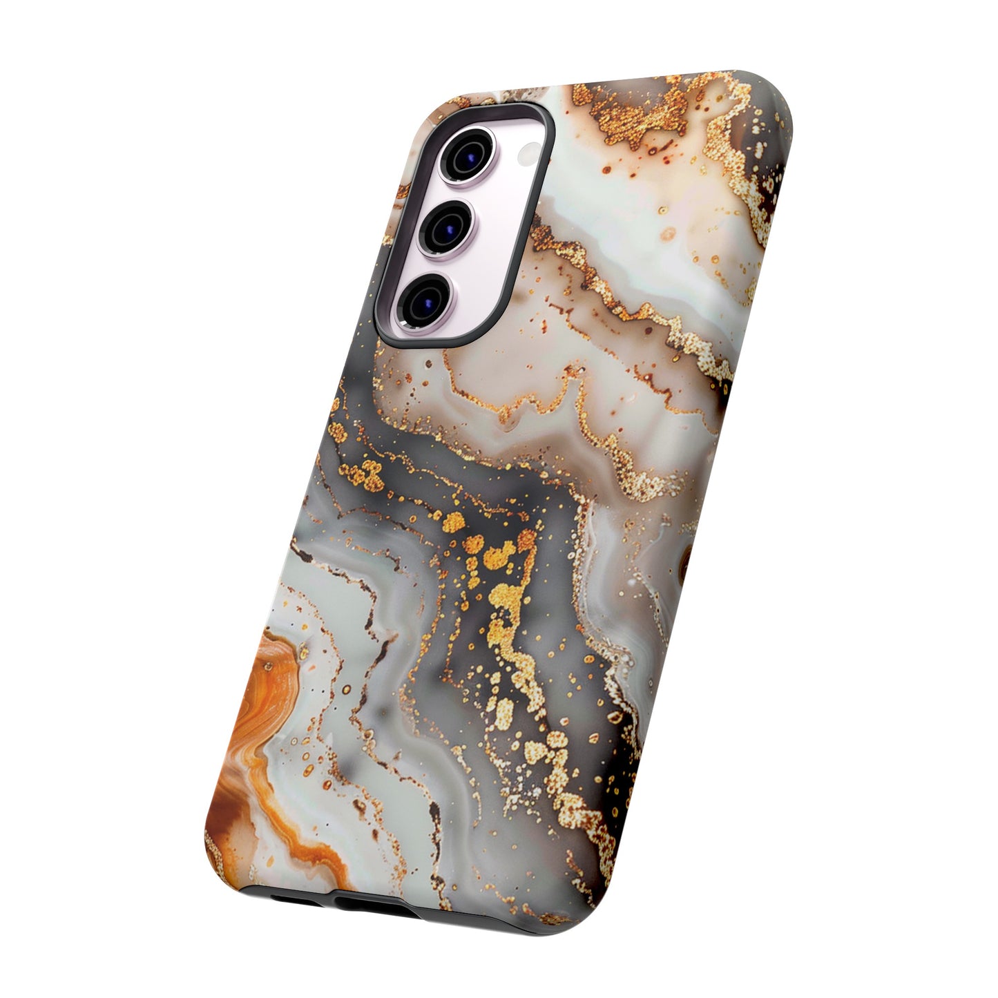 Gold Agate Tough Phone Case