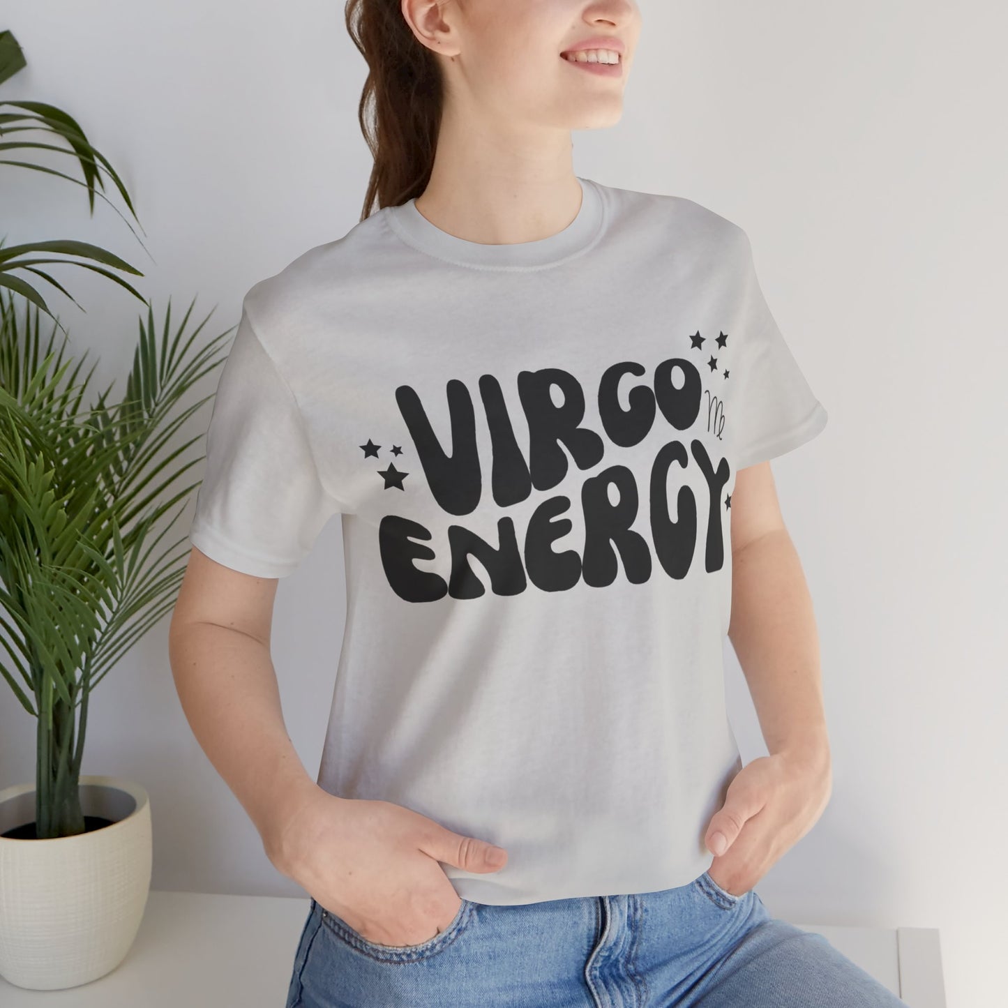 Virgo Energy Unisex Jersey Short Sleeve Tee