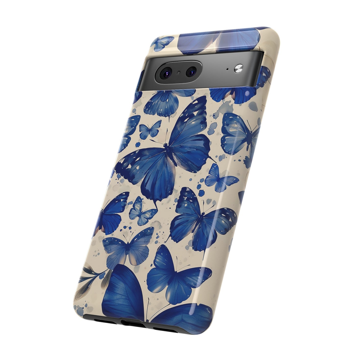 Blue Butterfly Tough Phone Case