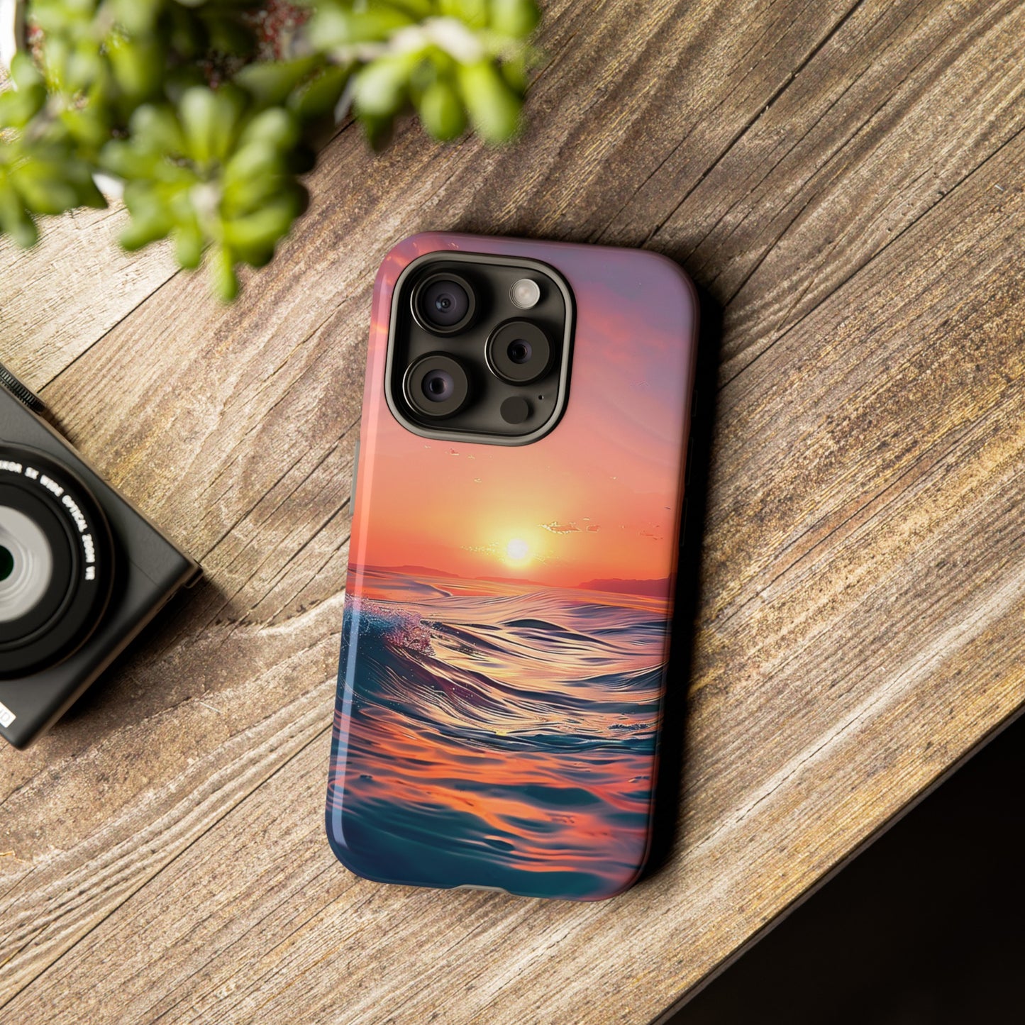 Ocean Sunset Tough Phone Case