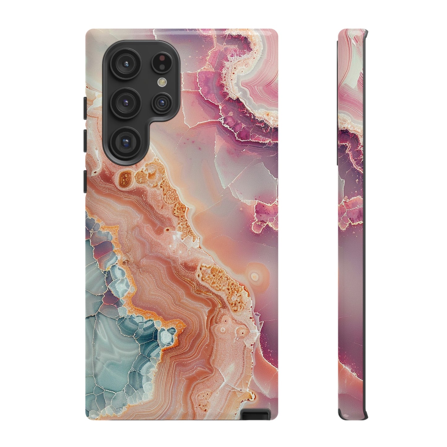 Pink Agate Tough Phone Case