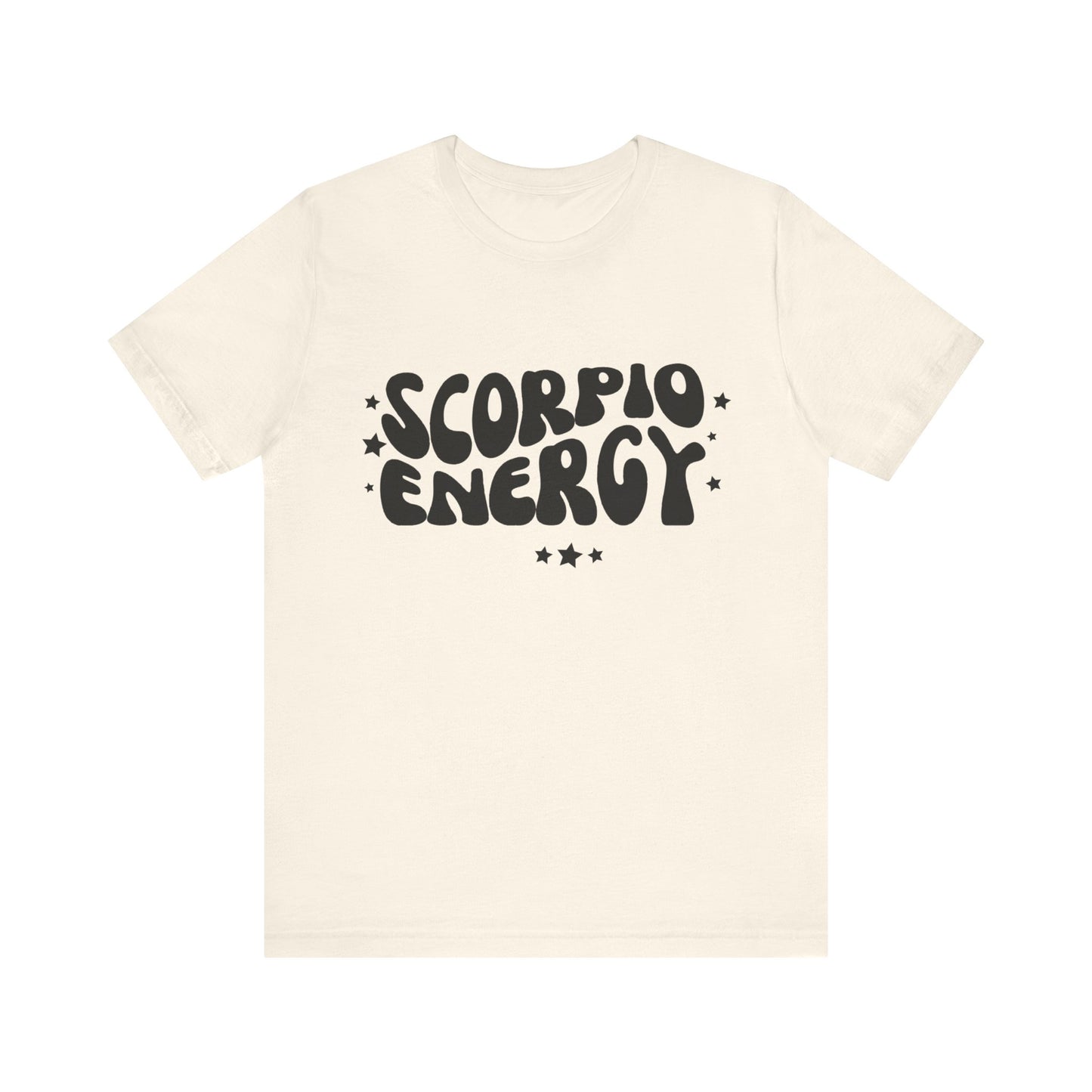 Scorpio Energy Unisex Jersey Short Sleeve Tee