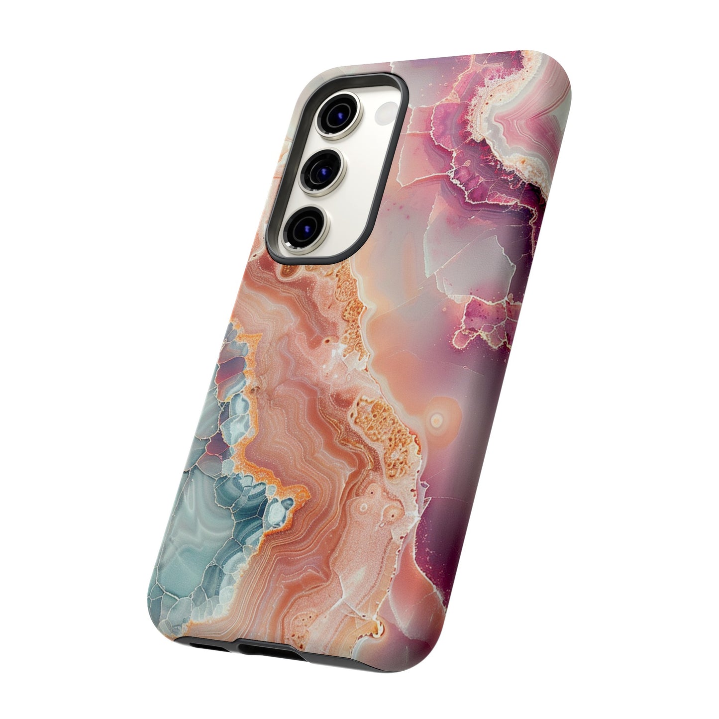 Pink Agate Tough Phone Case