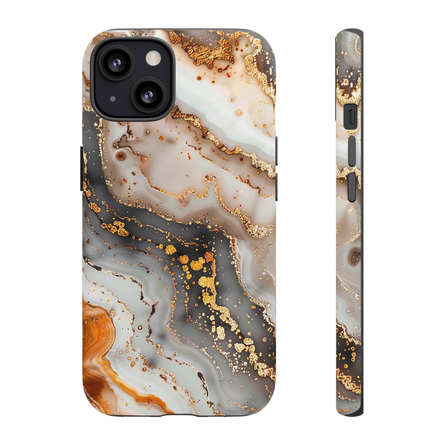 Gold Agate Tough Phone Case