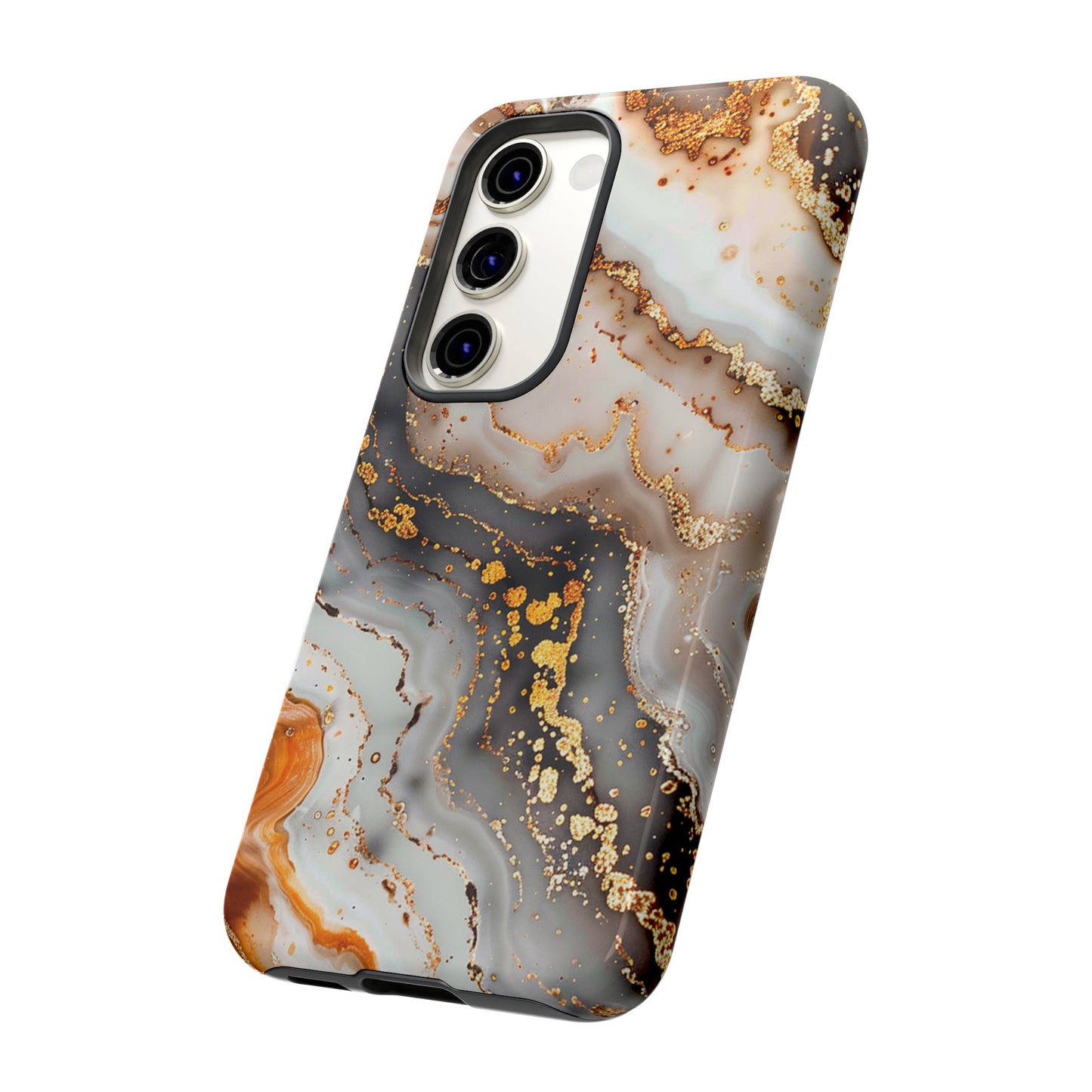 Gold Agate Tough Phone Case