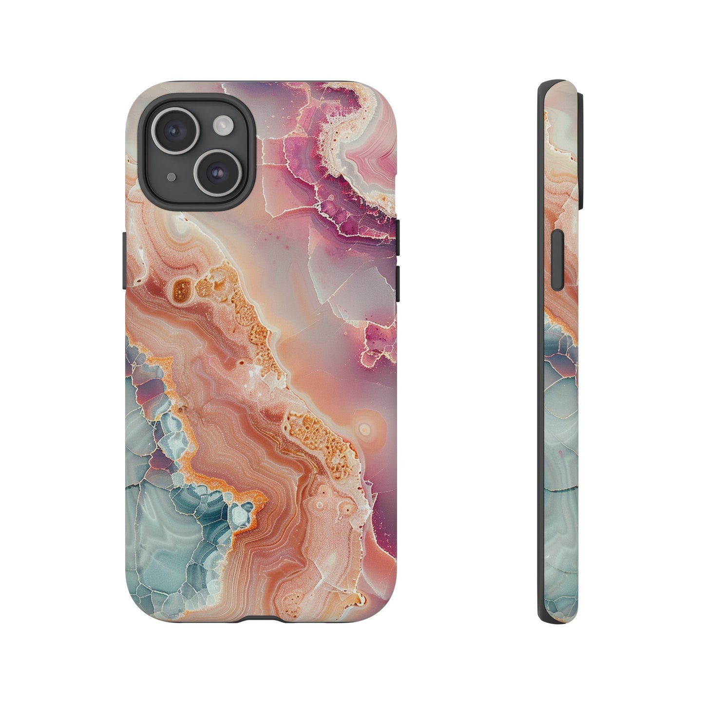 Pink Agate Tough Phone Case