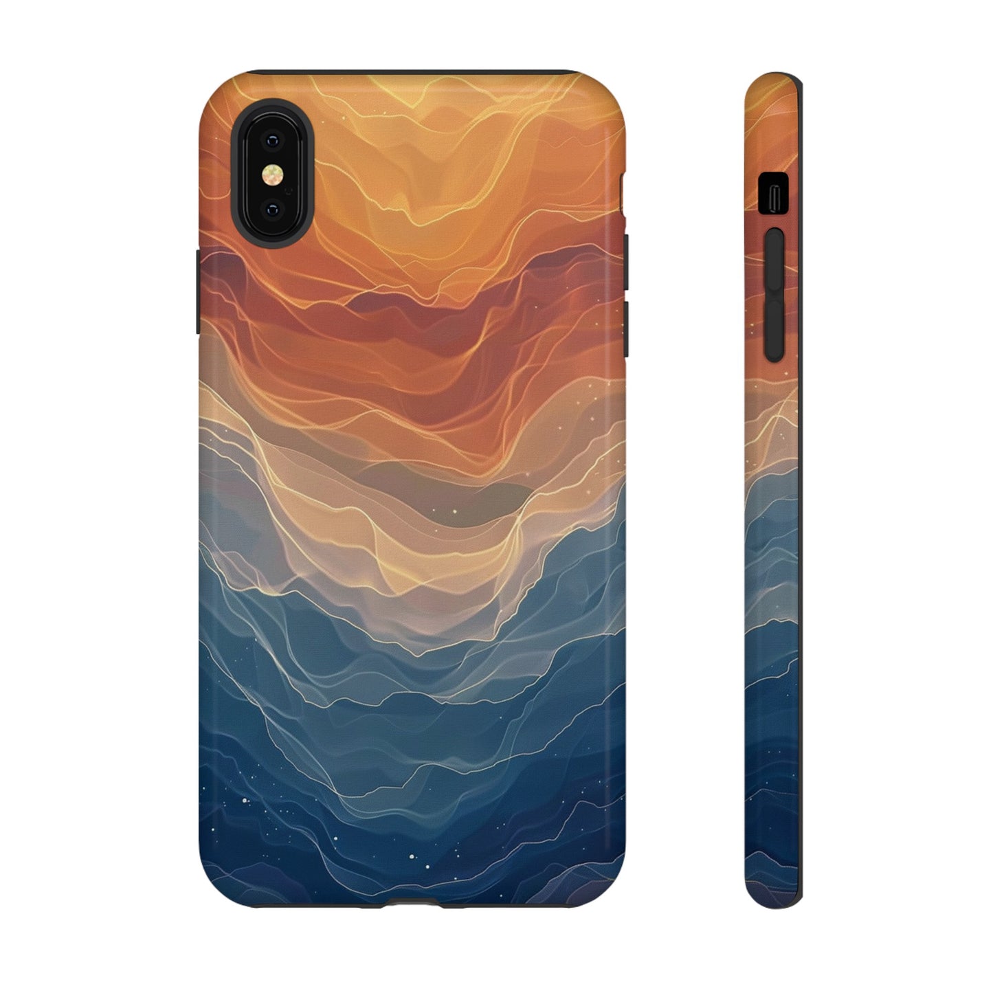 Color Waves Tough Phone Case