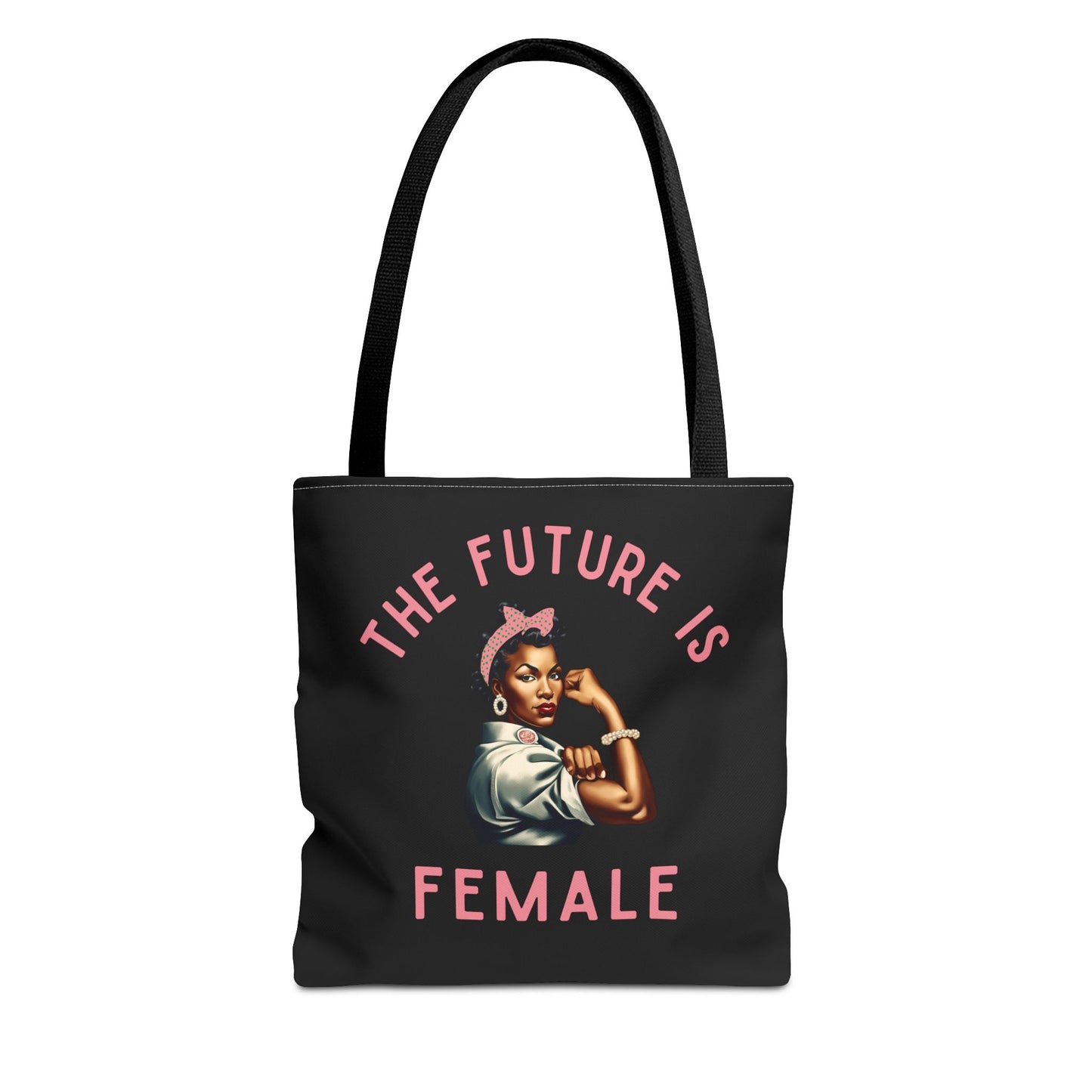 4 The Future is Female Black Tote Bag