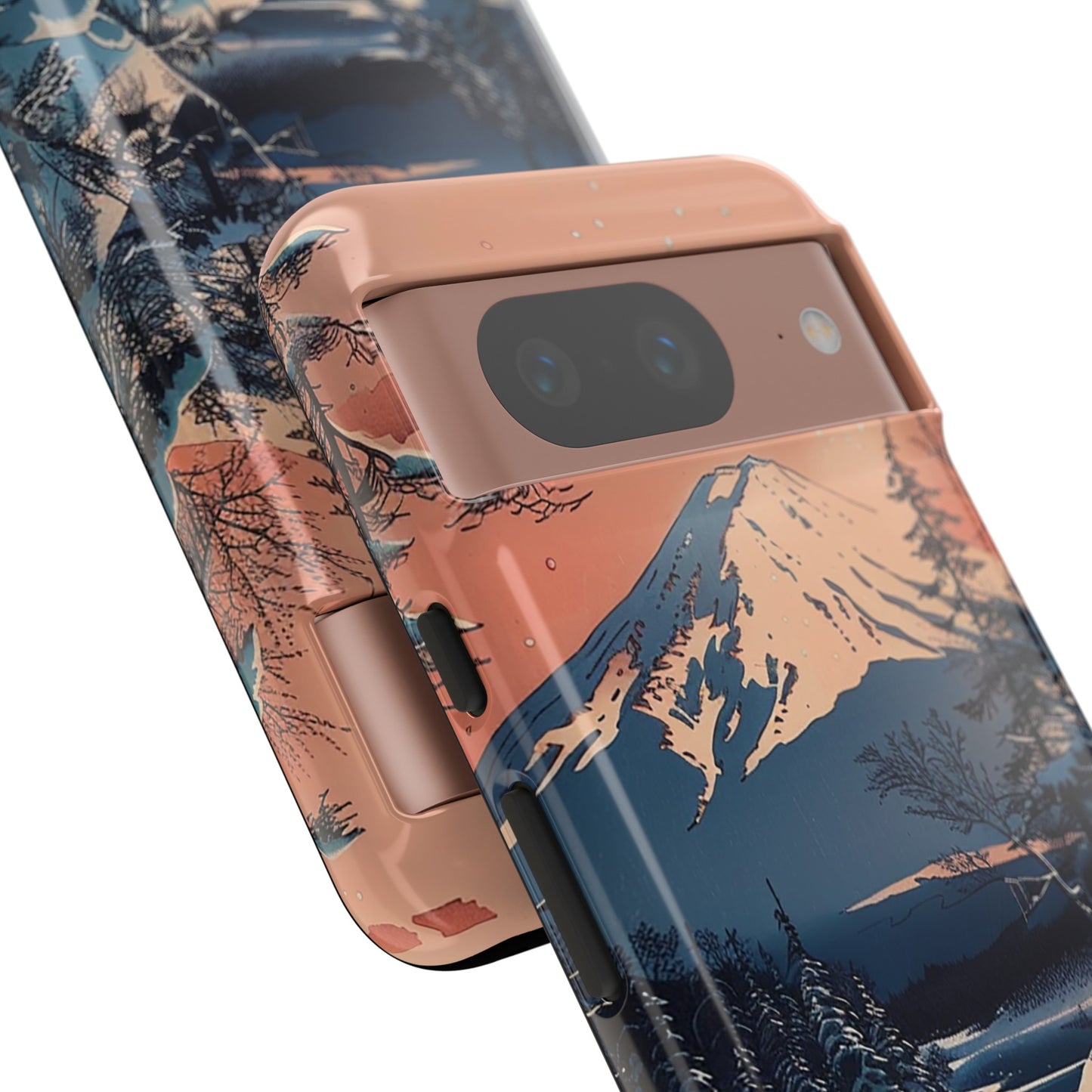 Snow Covered Mountain Tough Phone Case