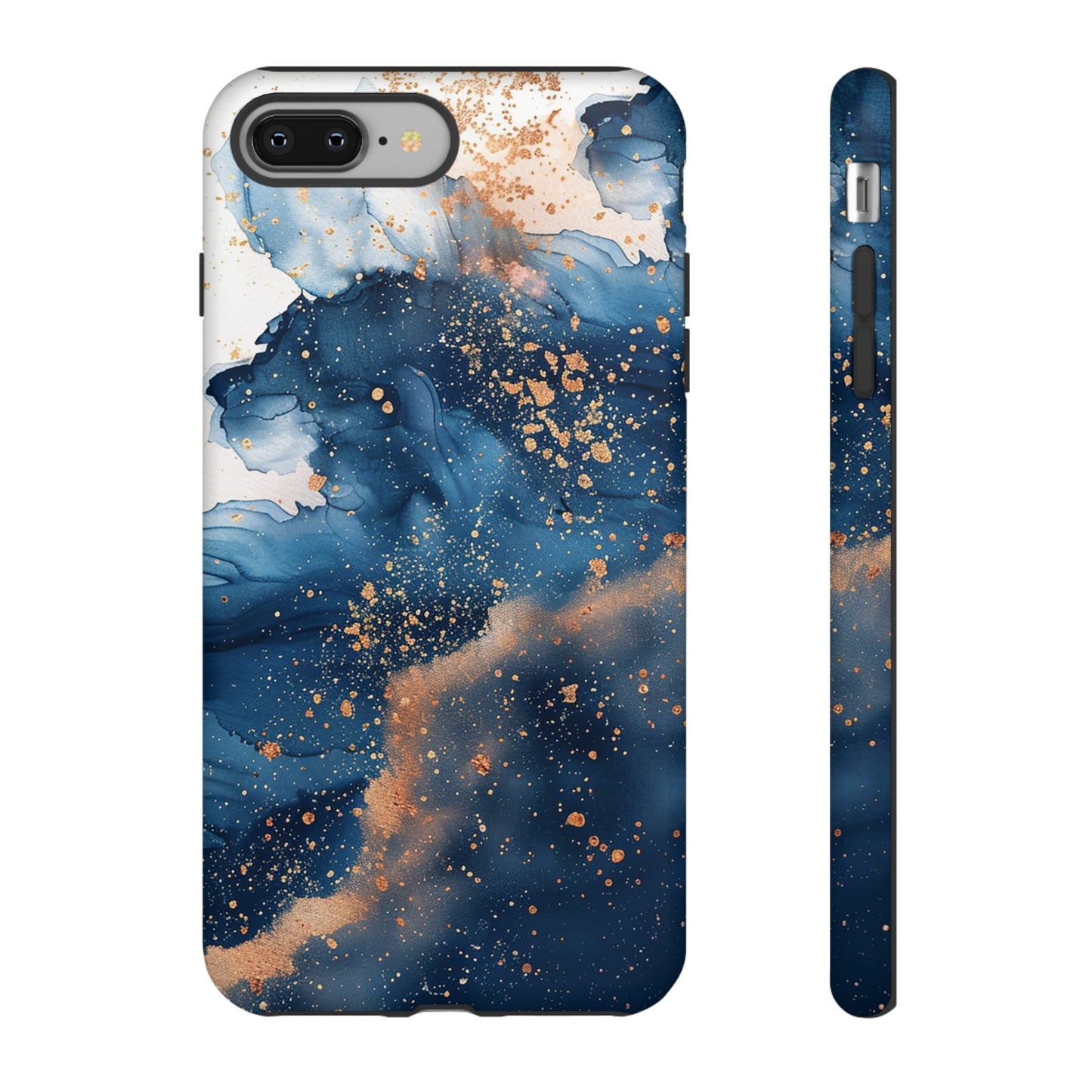 Blue Watercolors Tough Phone Case