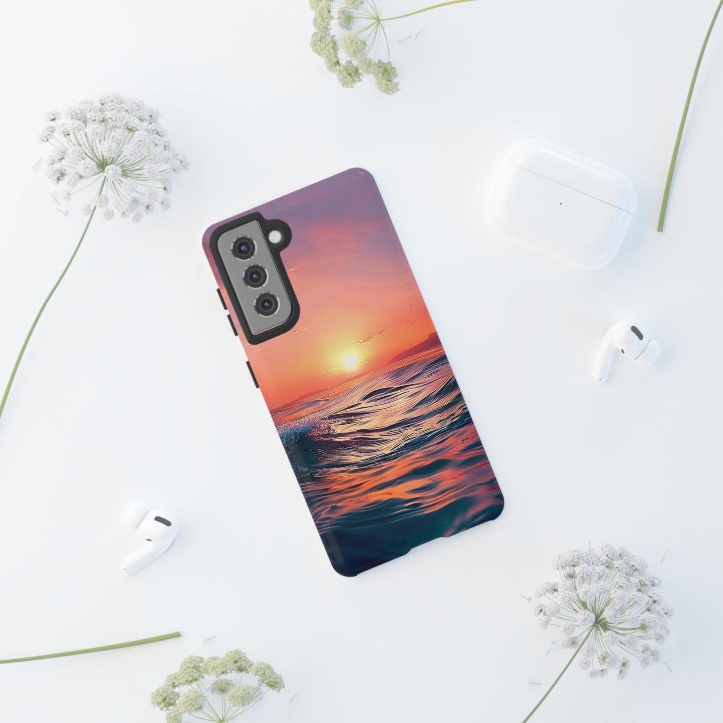 Ocean Sunset Tough Phone Case