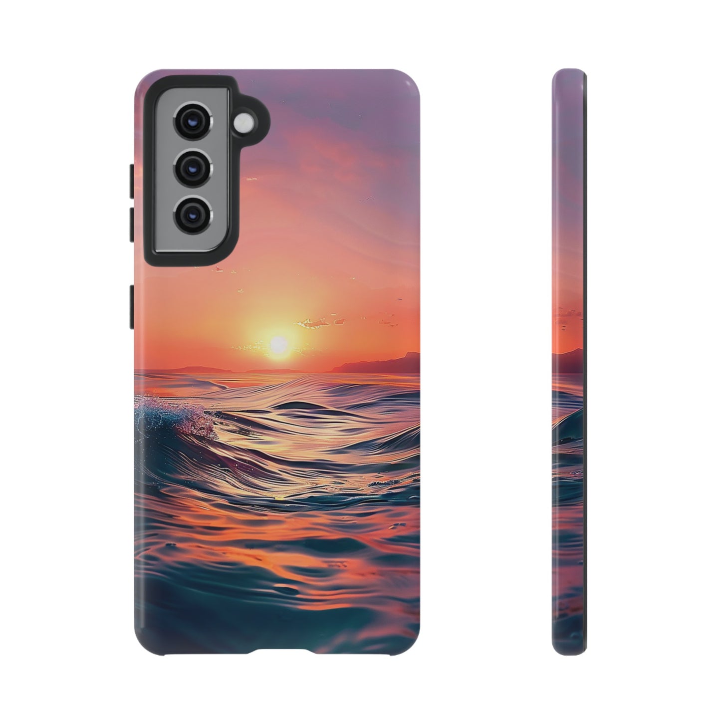 Ocean Sunset Tough Phone Case