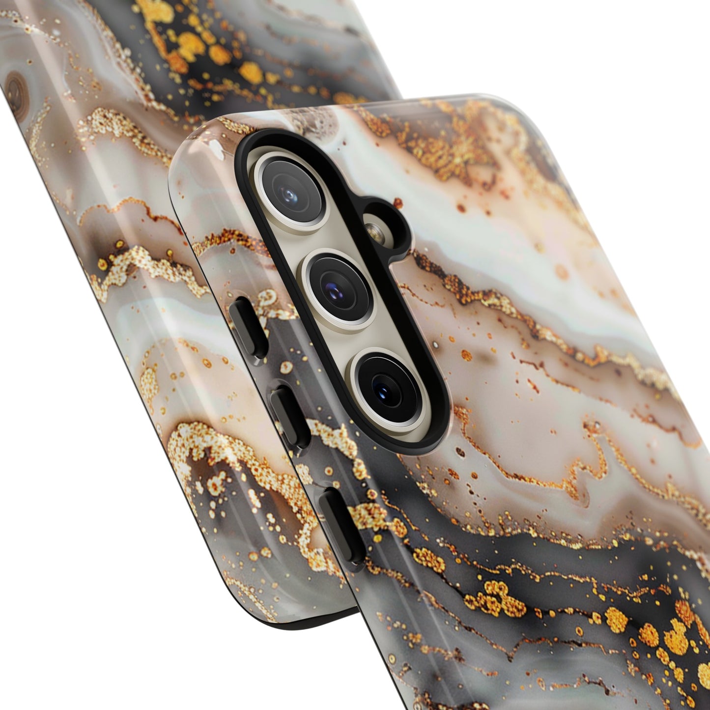 Gold Agate Tough Phone Case