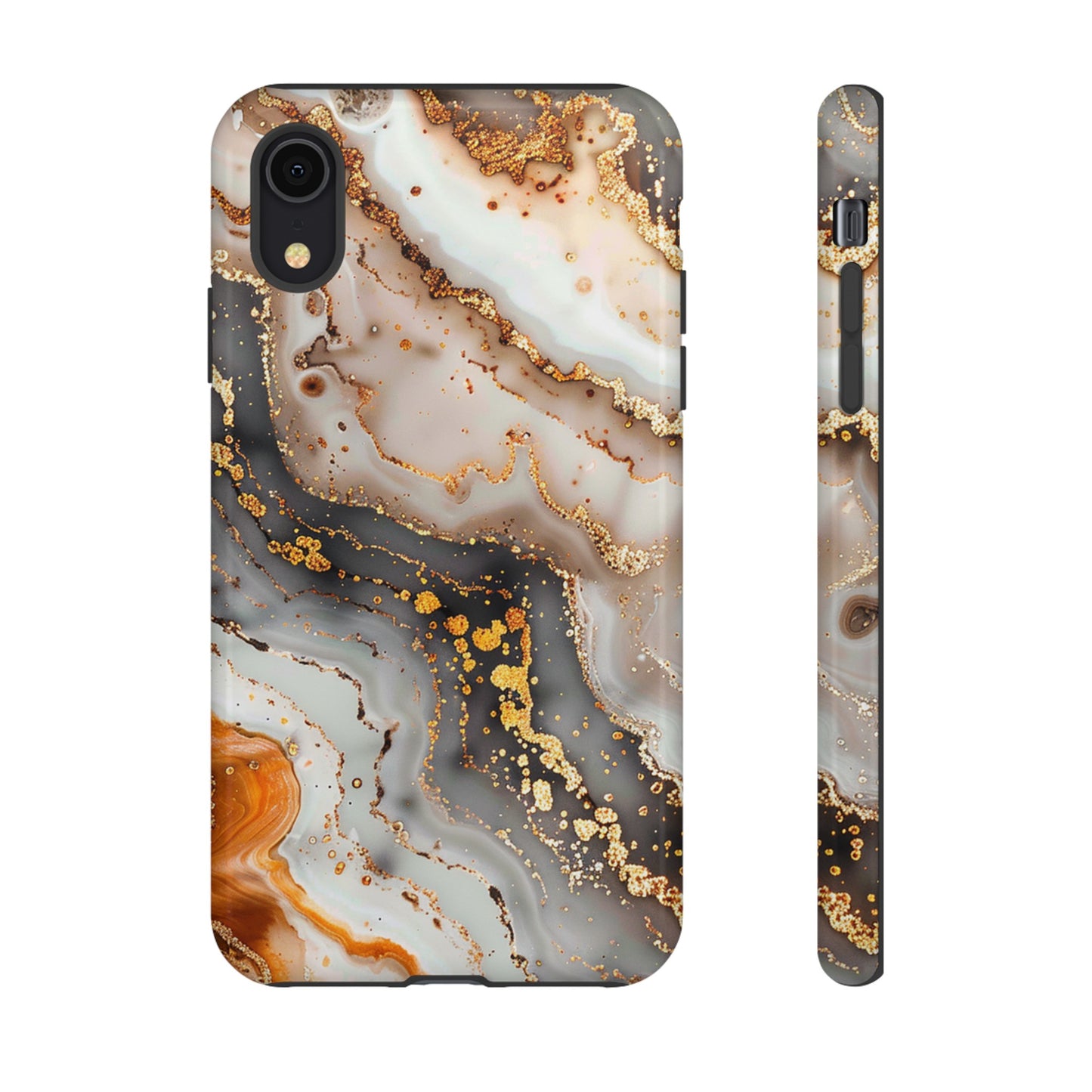 Gold Agate Tough Phone Case