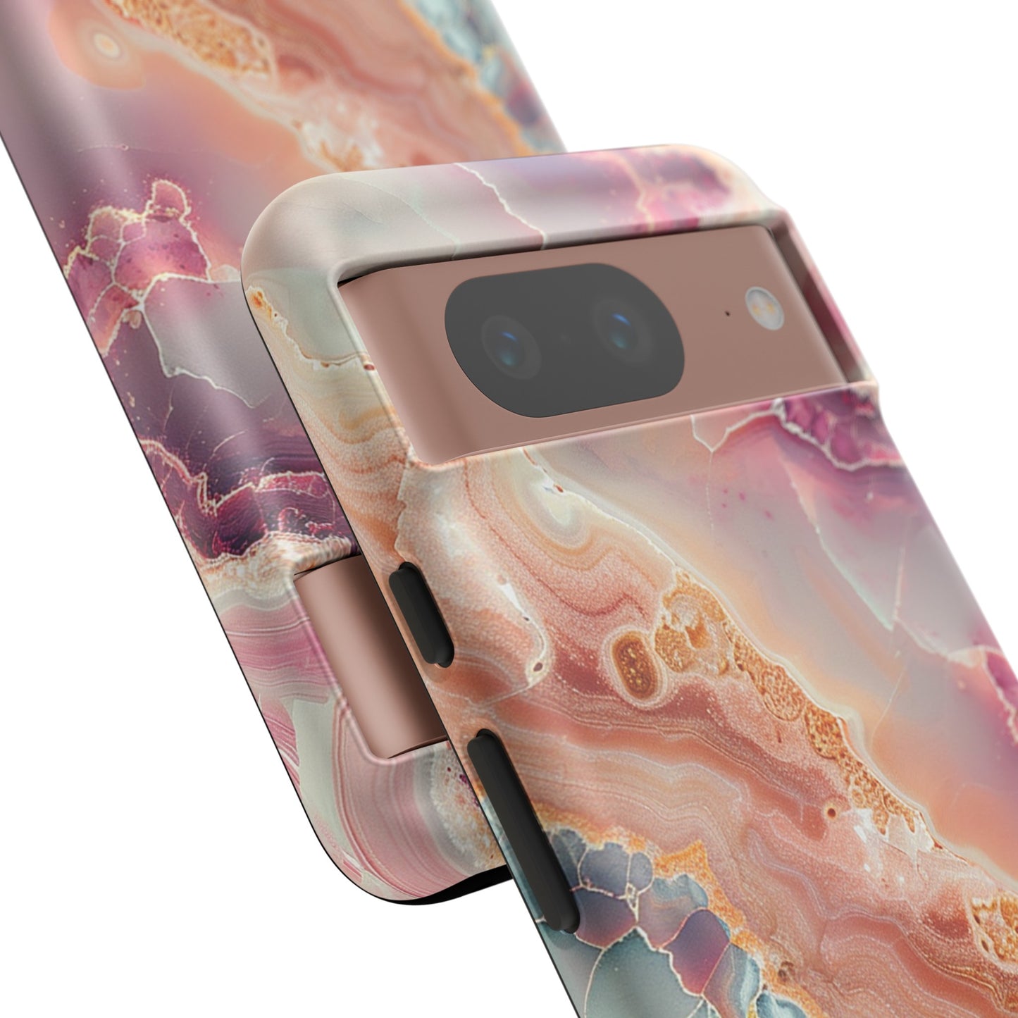 Pink Agate Tough Phone Case