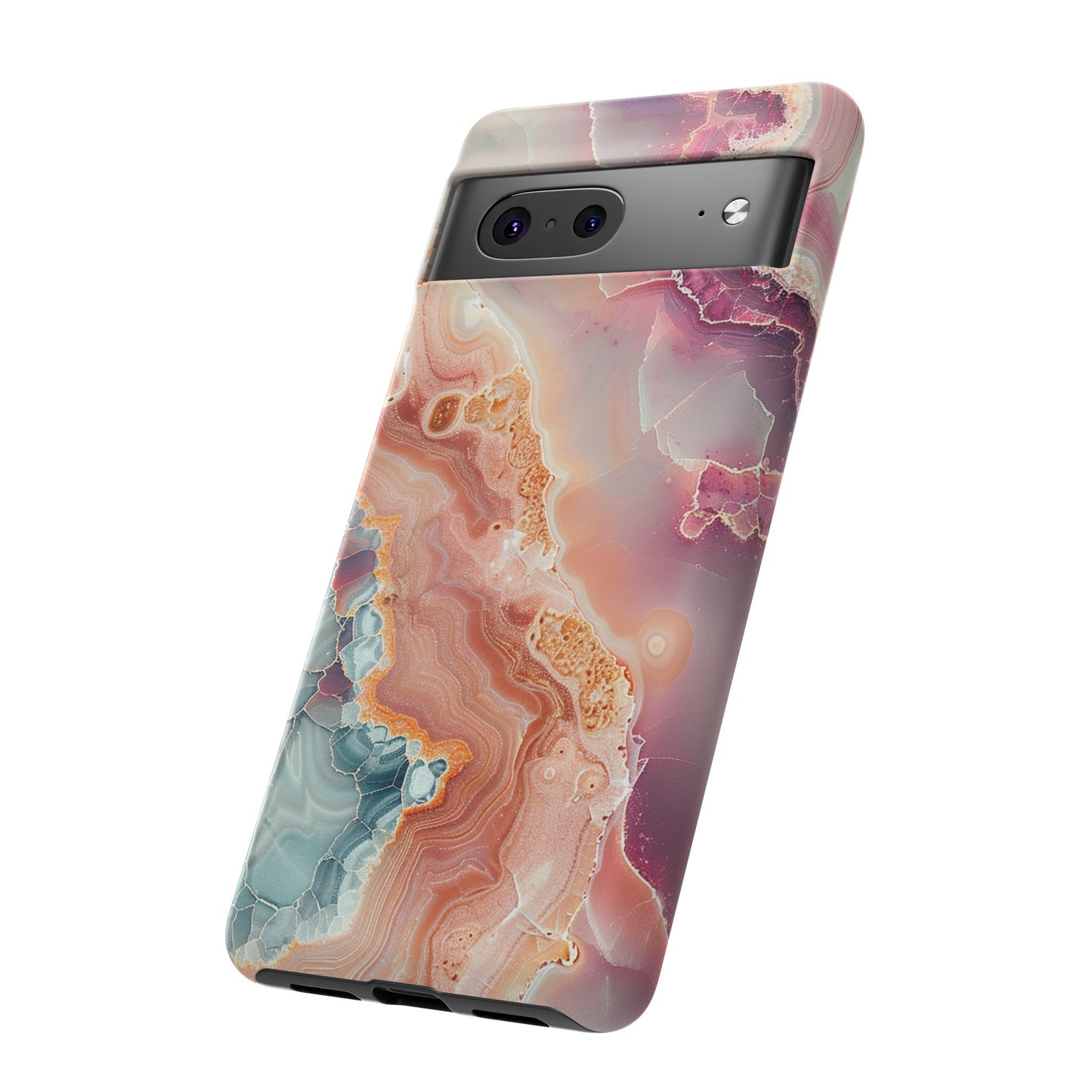 Pink Agate Tough Phone Case