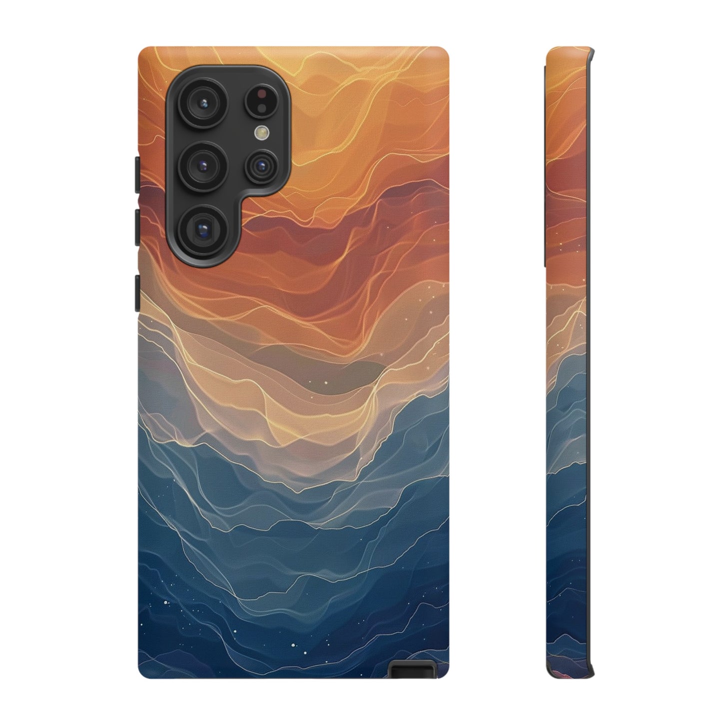 Color Waves Tough Phone Case