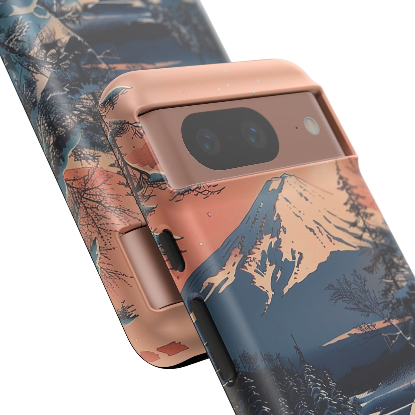 Snow Covered Mountain Tough Phone Case