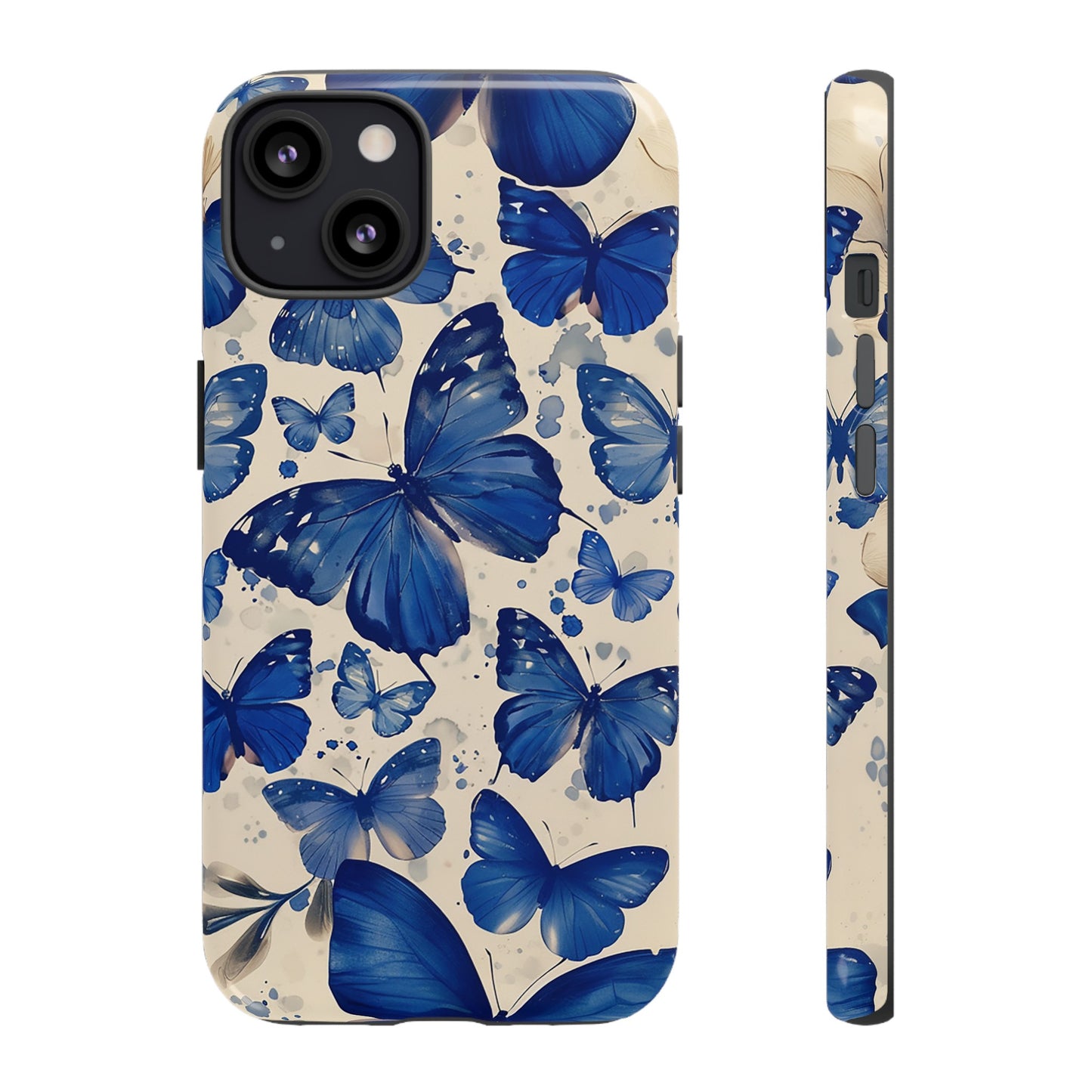 Blue Butterfly Tough Phone Case