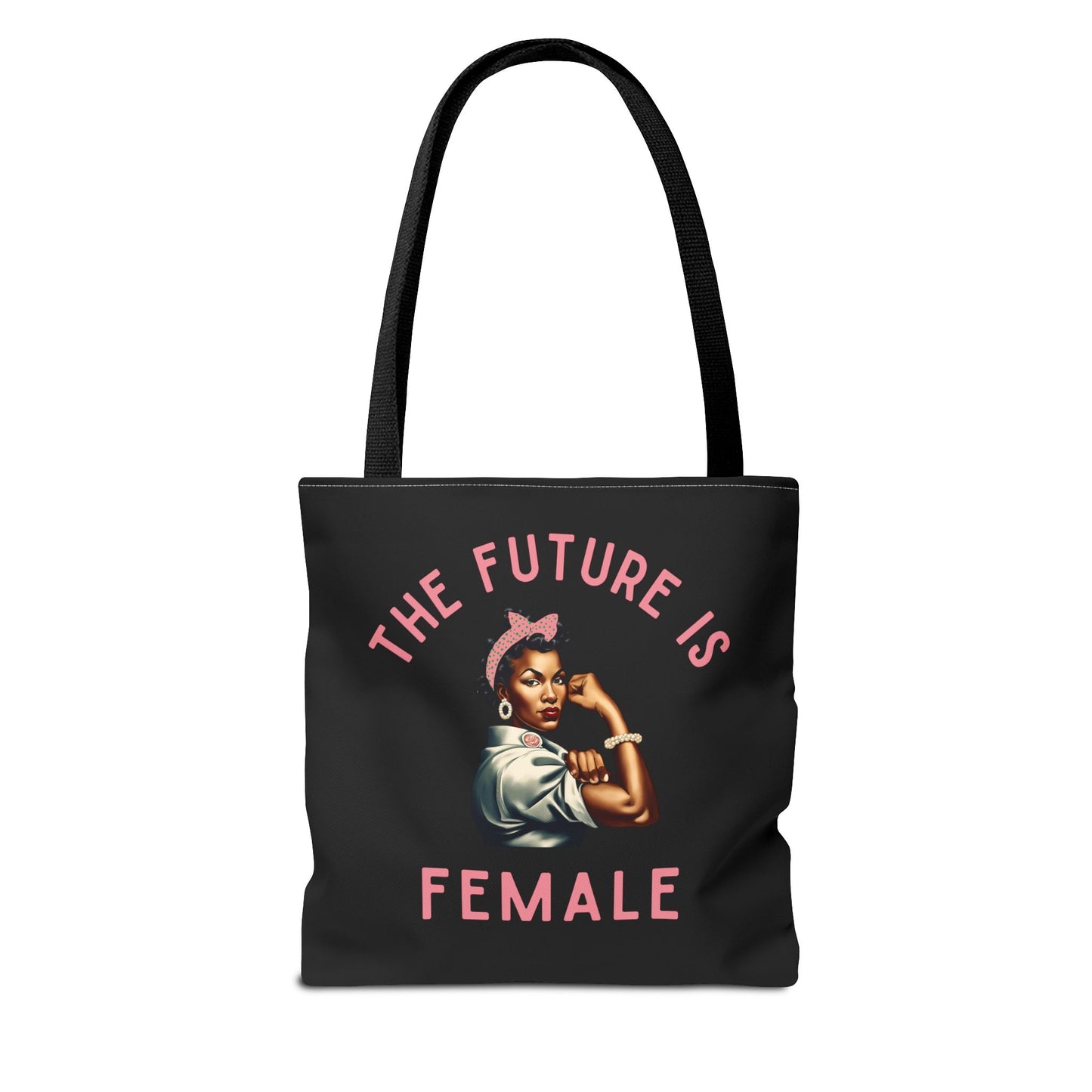 4 The Future is Female Black Tote Bag