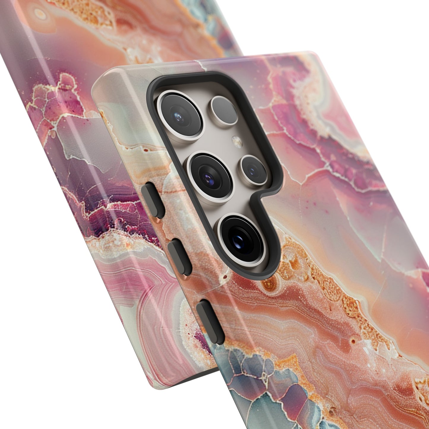 Pink Agate Tough Phone Case