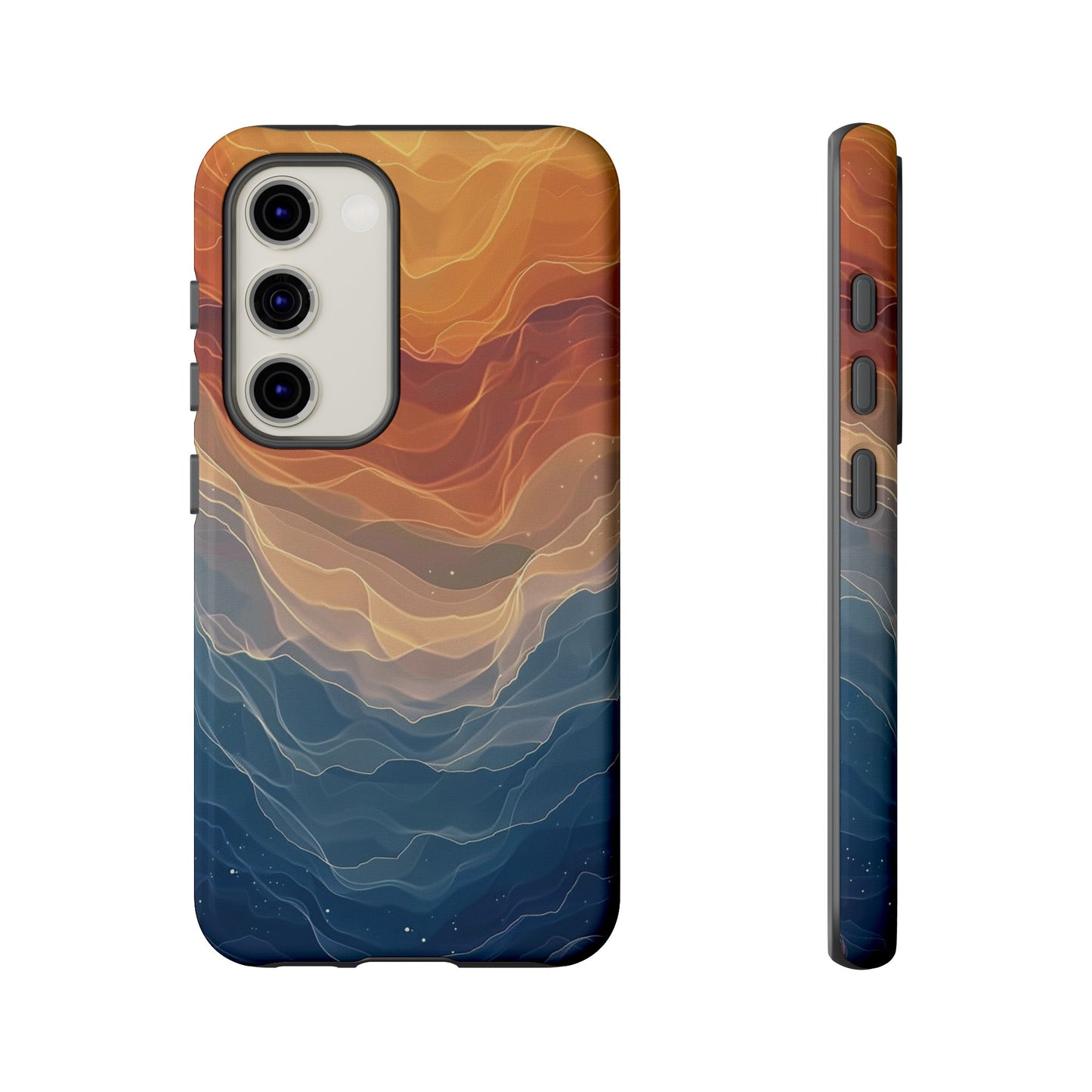 Color Waves Tough Phone Case