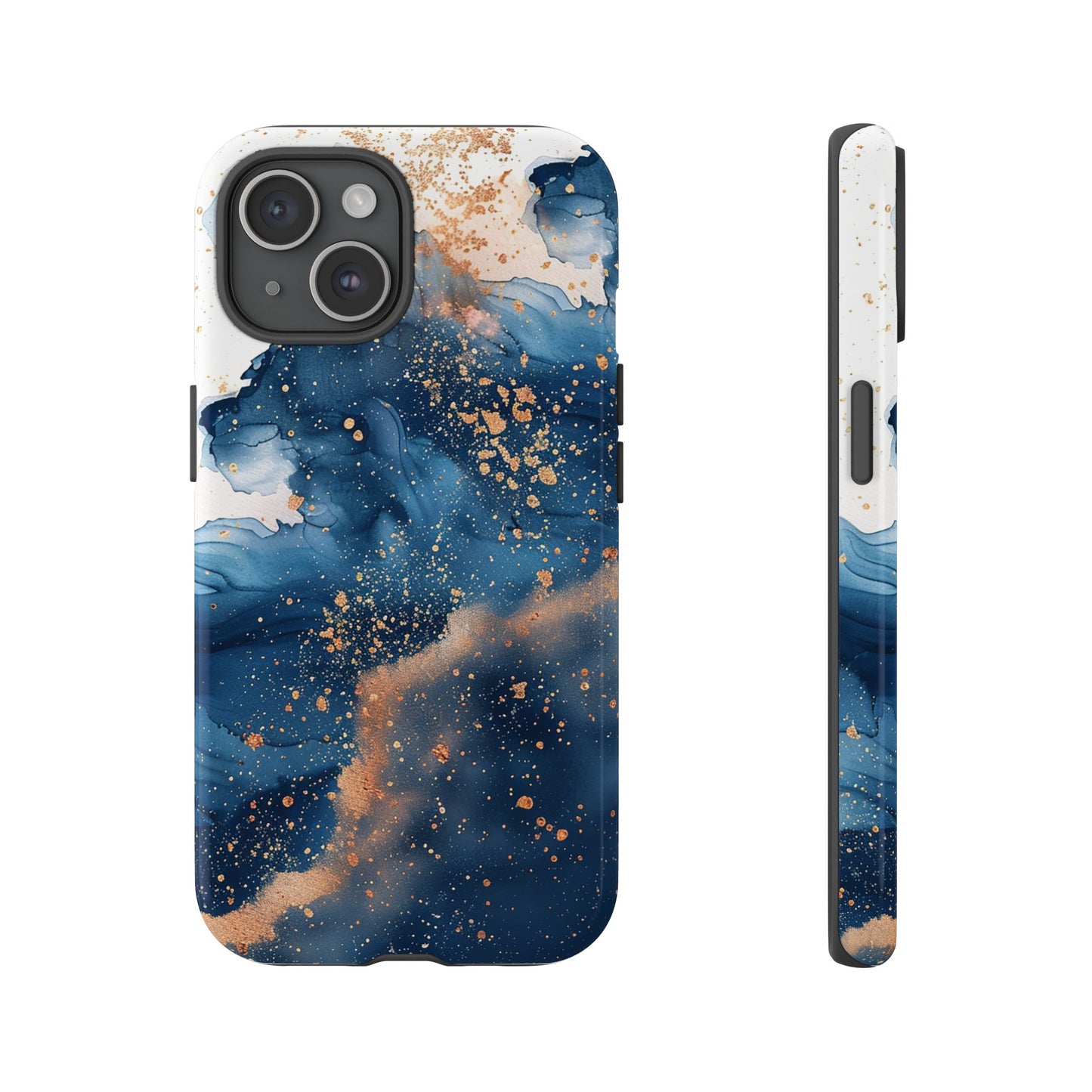 Blue Watercolors Tough Phone Case