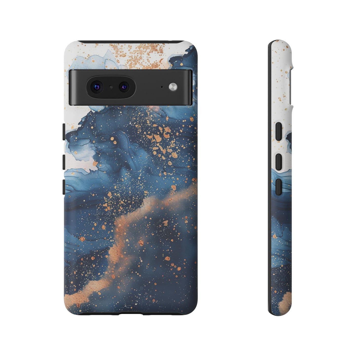 Blue Watercolors Tough Phone Case