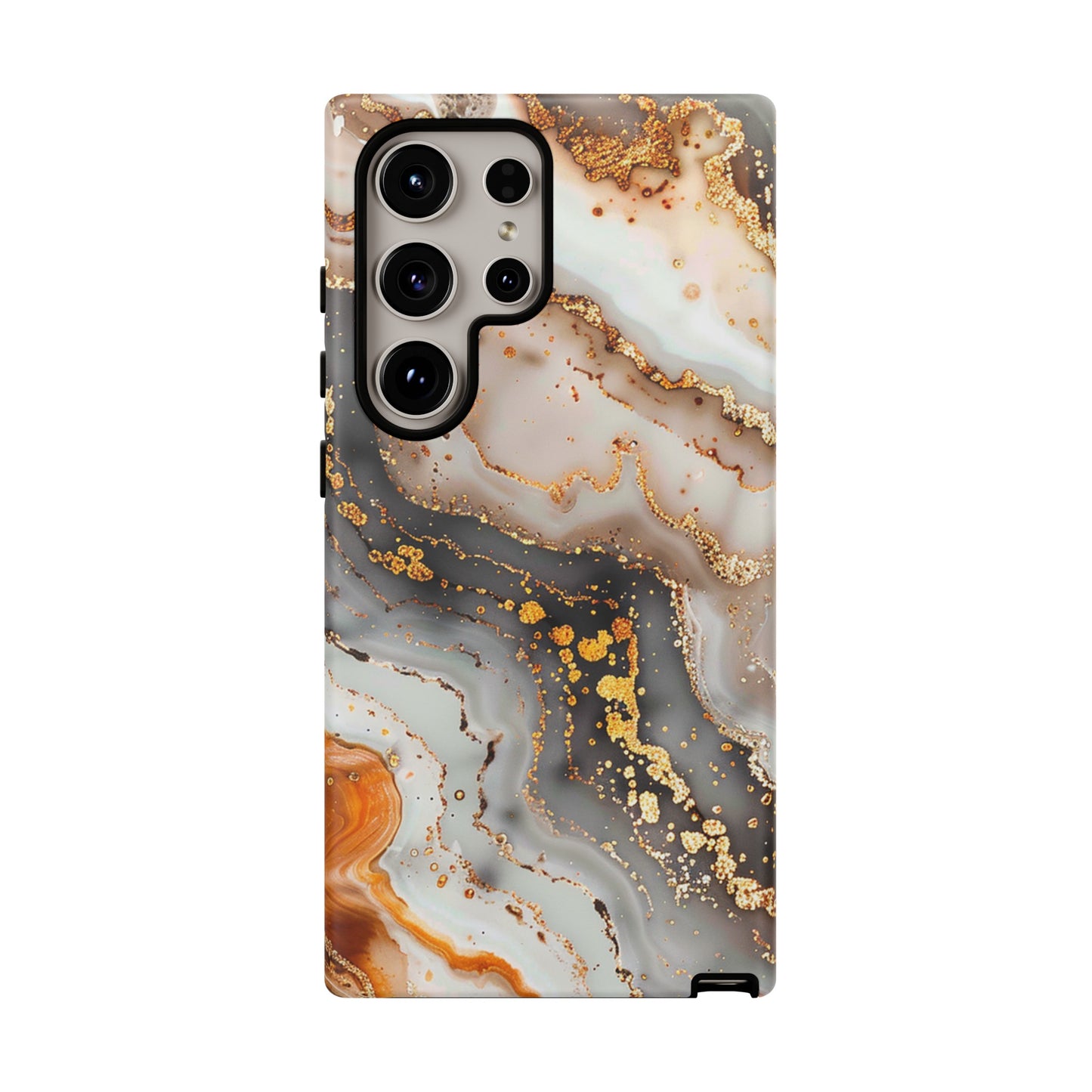 Gold Agate Tough Phone Case