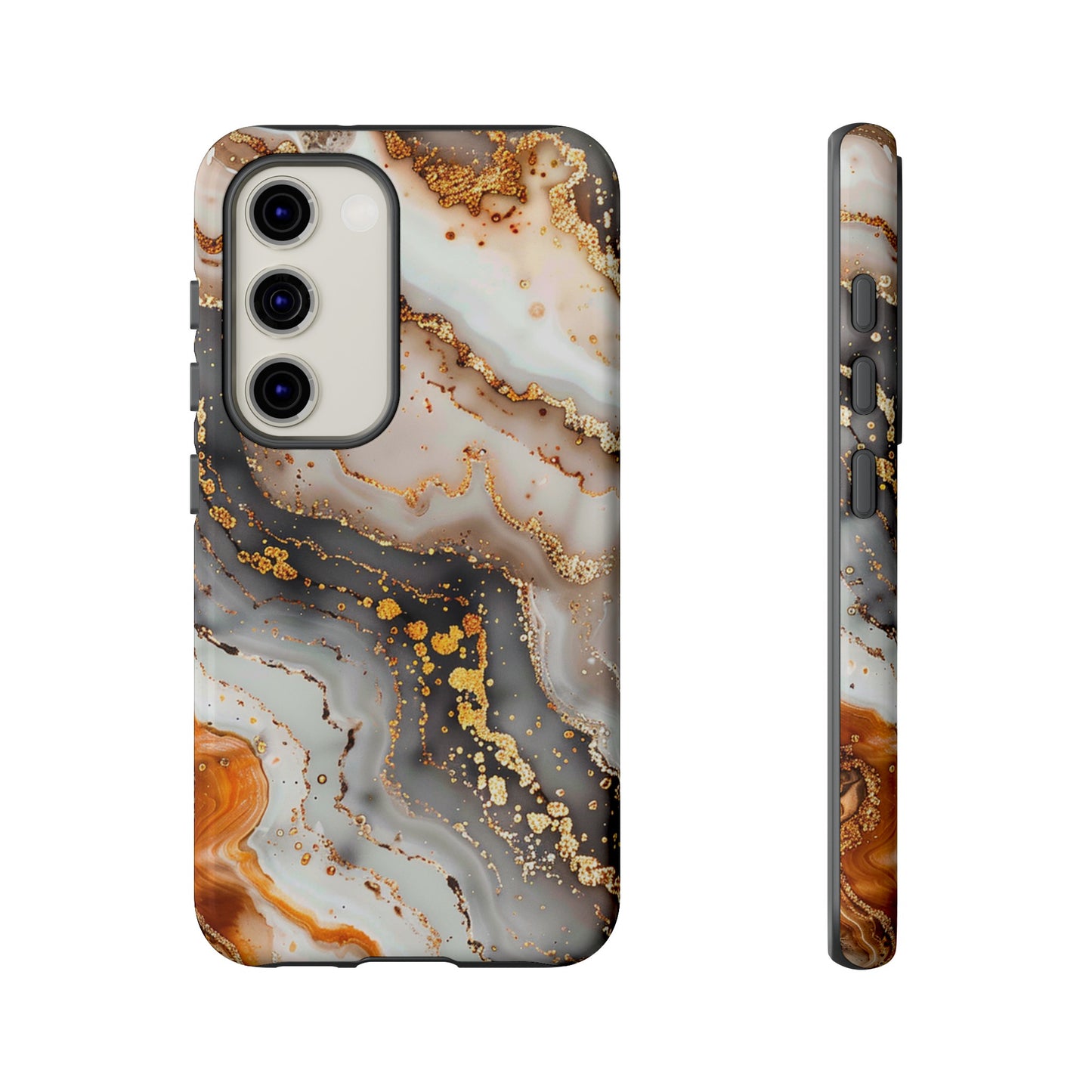 Gold Agate Tough Phone Case