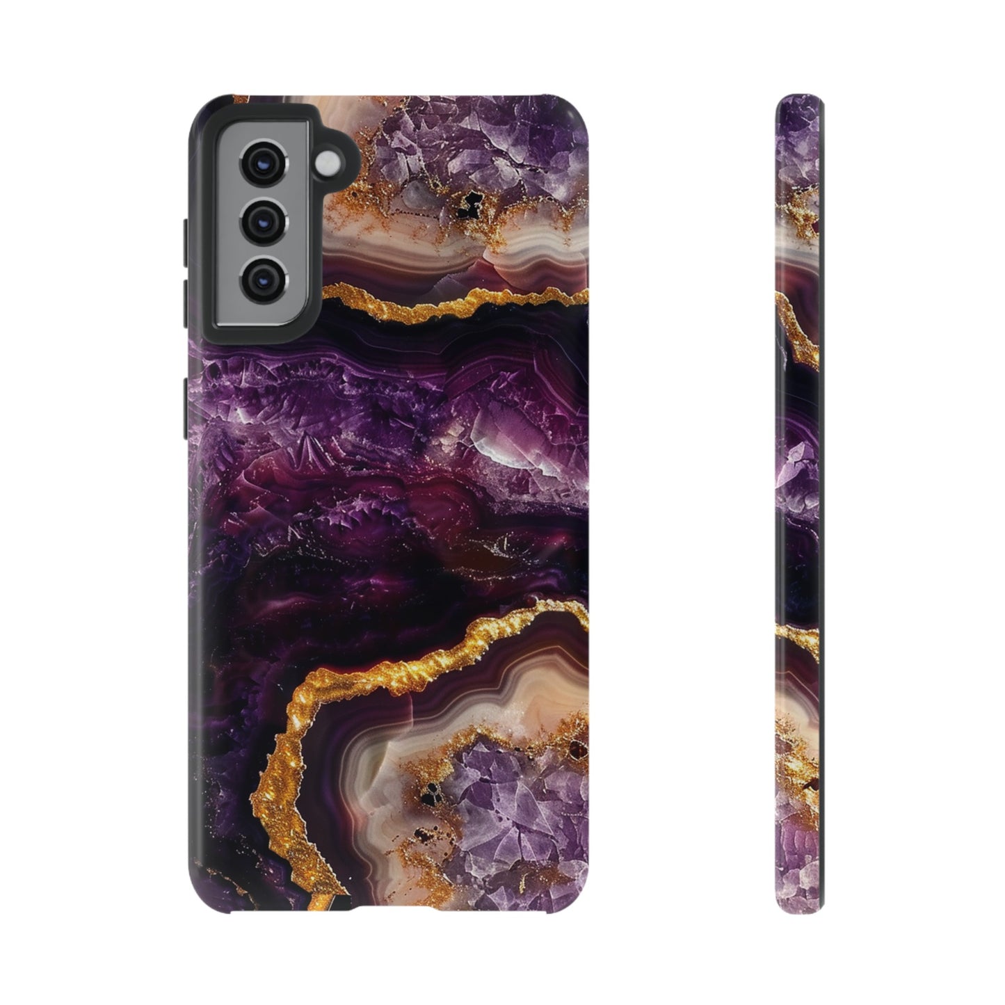 Purple Agate Tough Phone Case