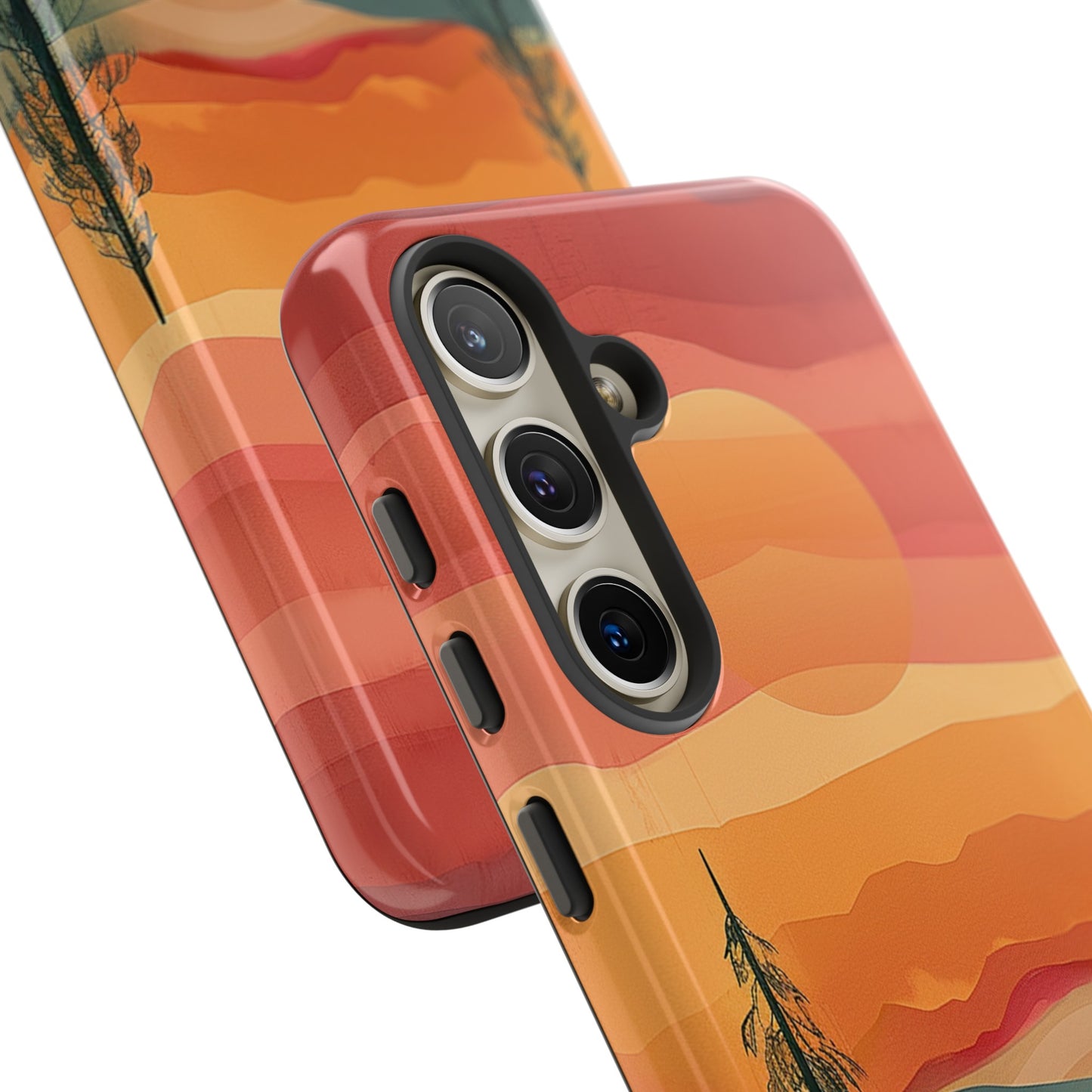 Forest Sunset Tough Phone Case