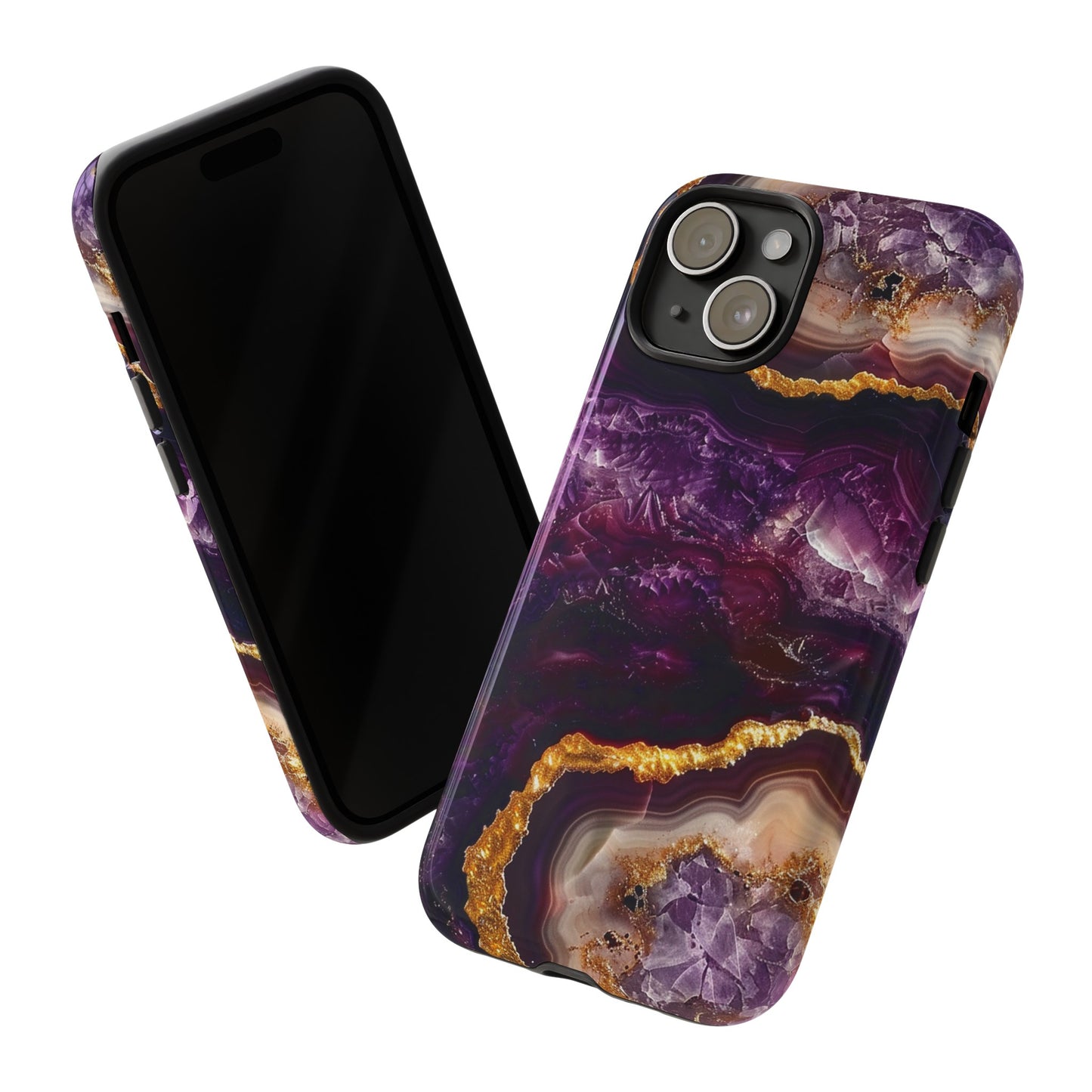 Purple Agate Tough Phone Case